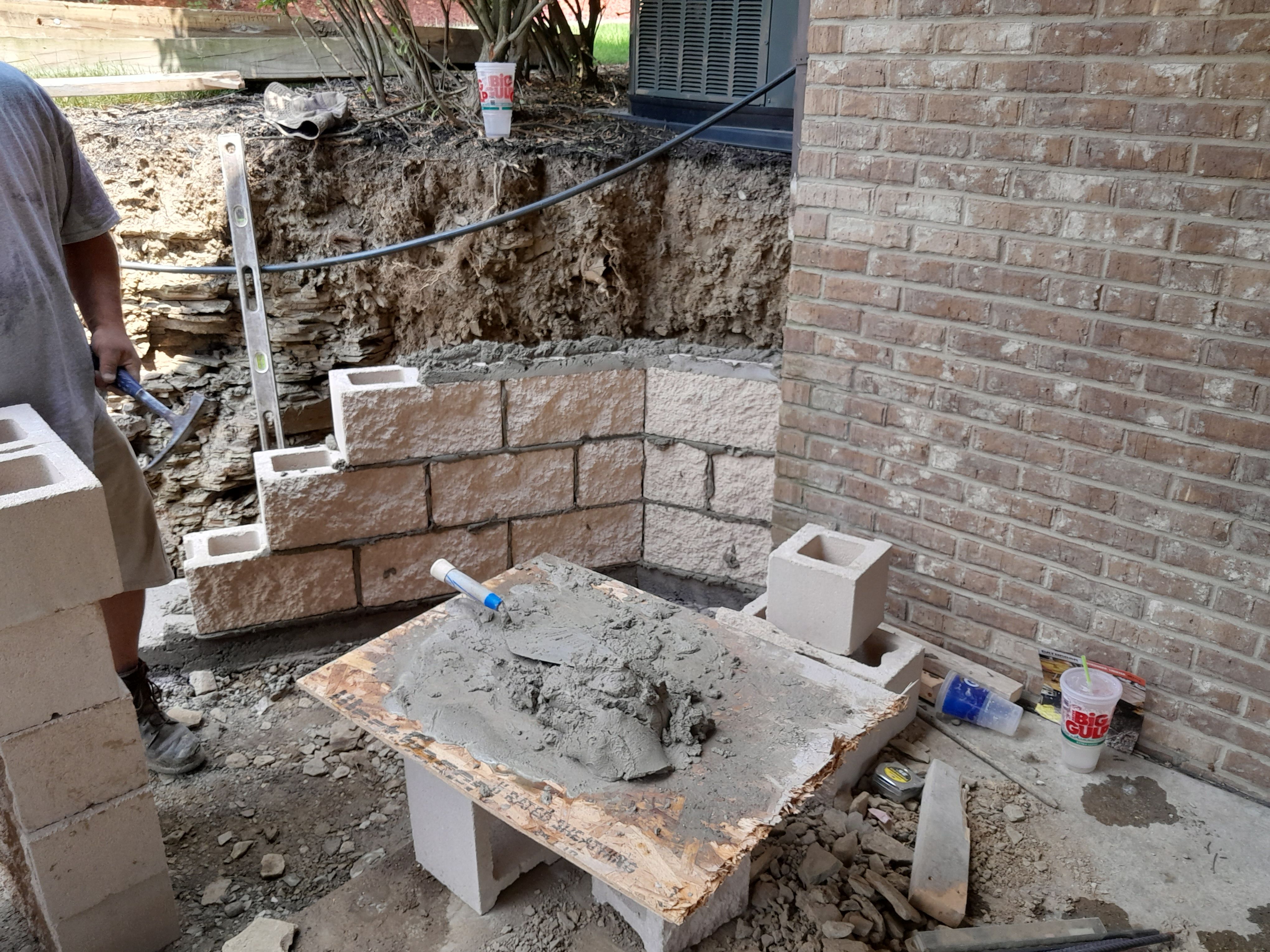 Retaining Wall  for Joseph Little Home Improvements in Pittsburgh, PA