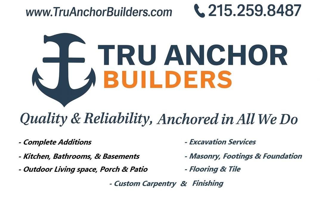  for Tru Anchor Builders in Yardley, PA