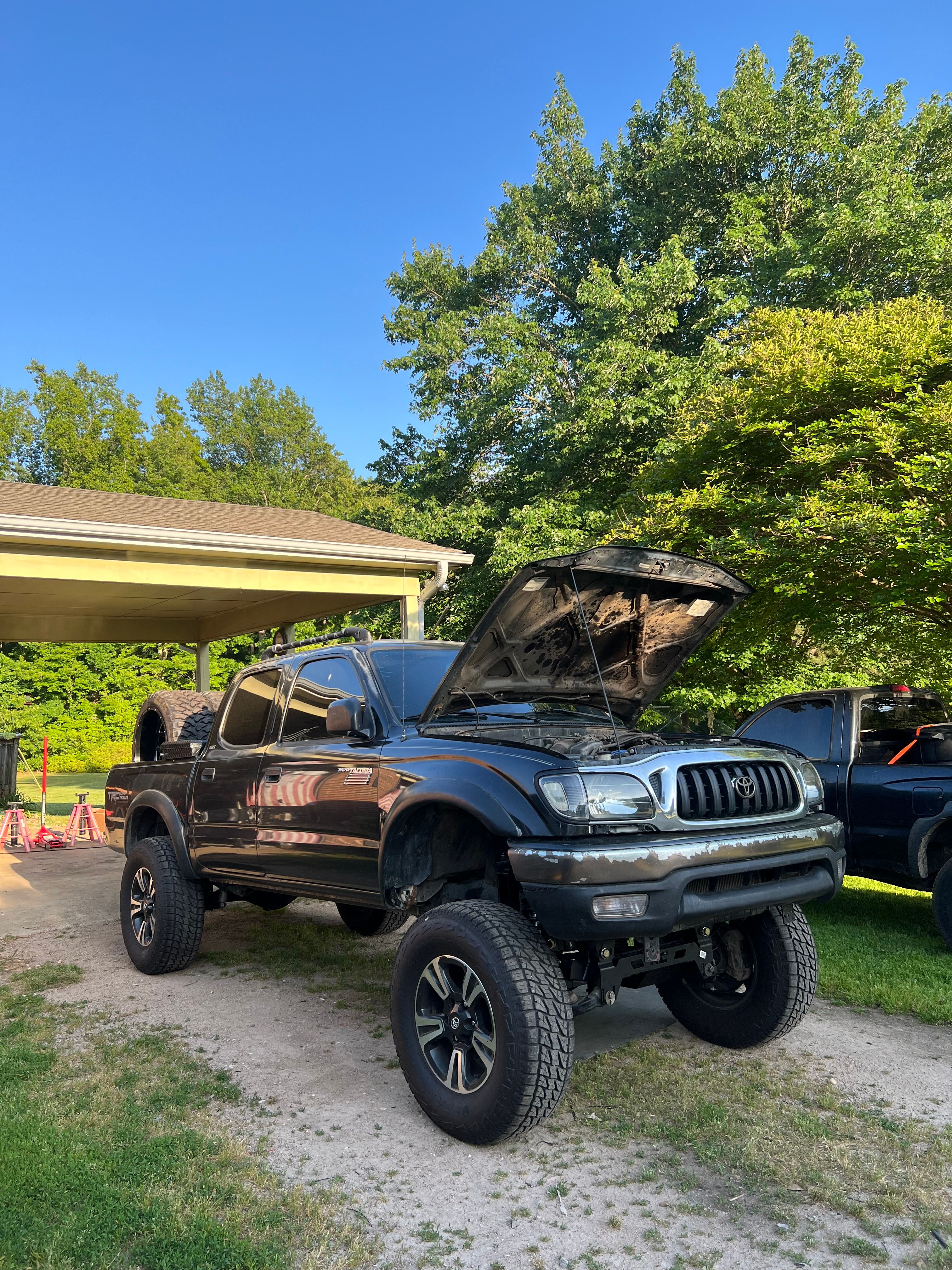 Lift/ suspension lift  for Tragedy Lighting in Oxford, NC