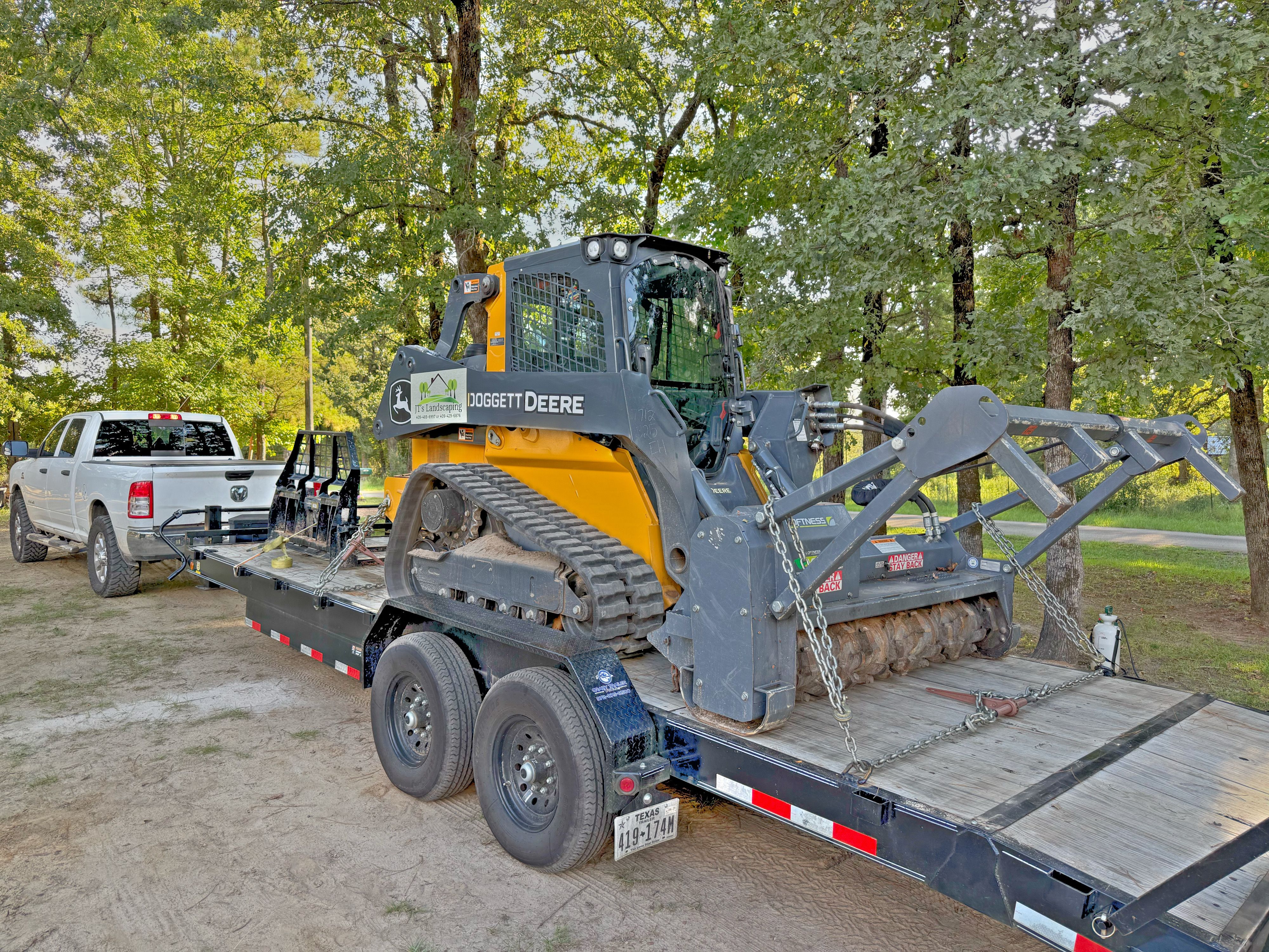  for JT’s Landscaping in Tyler County, TX