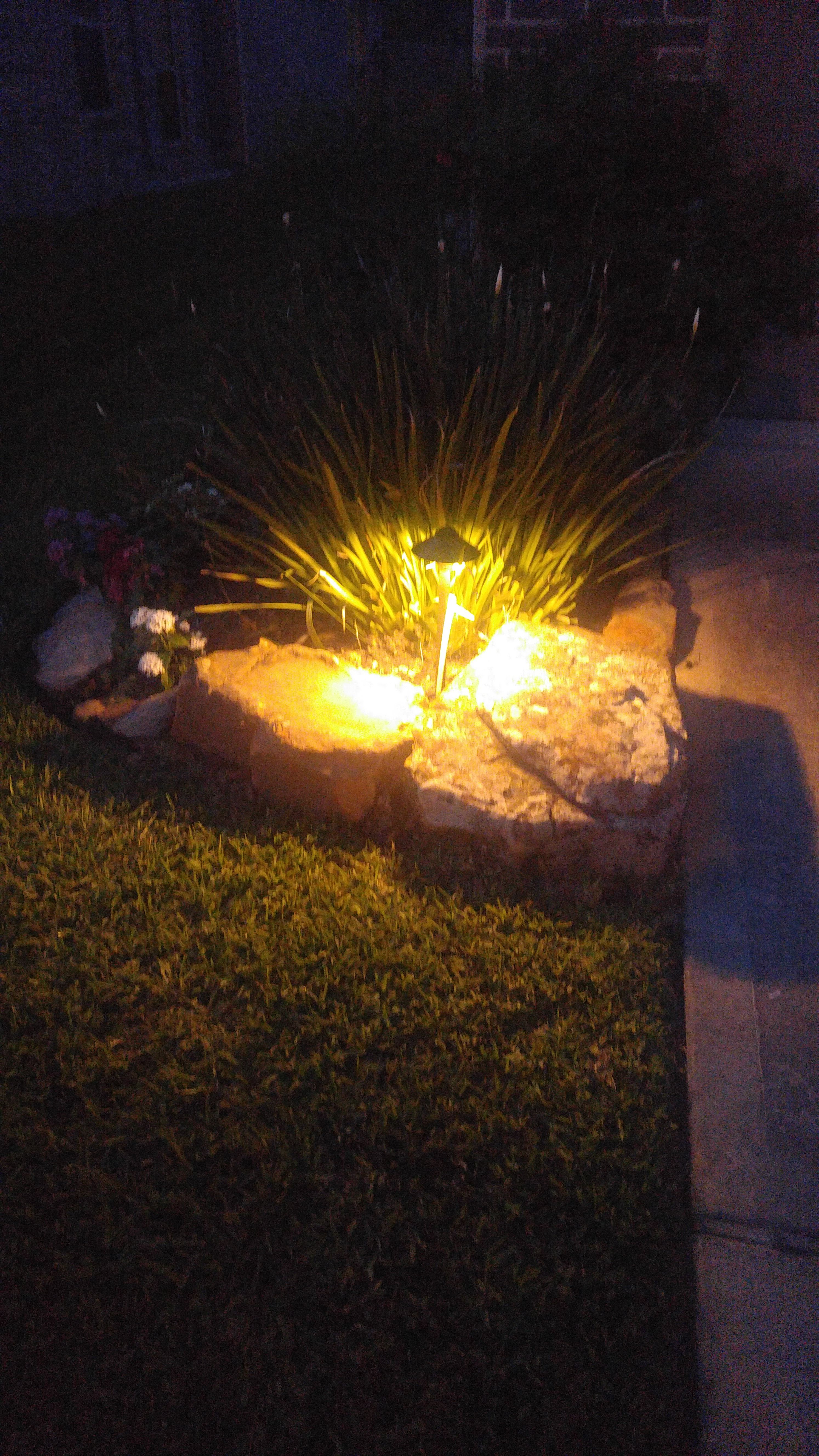 Lighting for Atlas Land Design in Creekside Park, TX