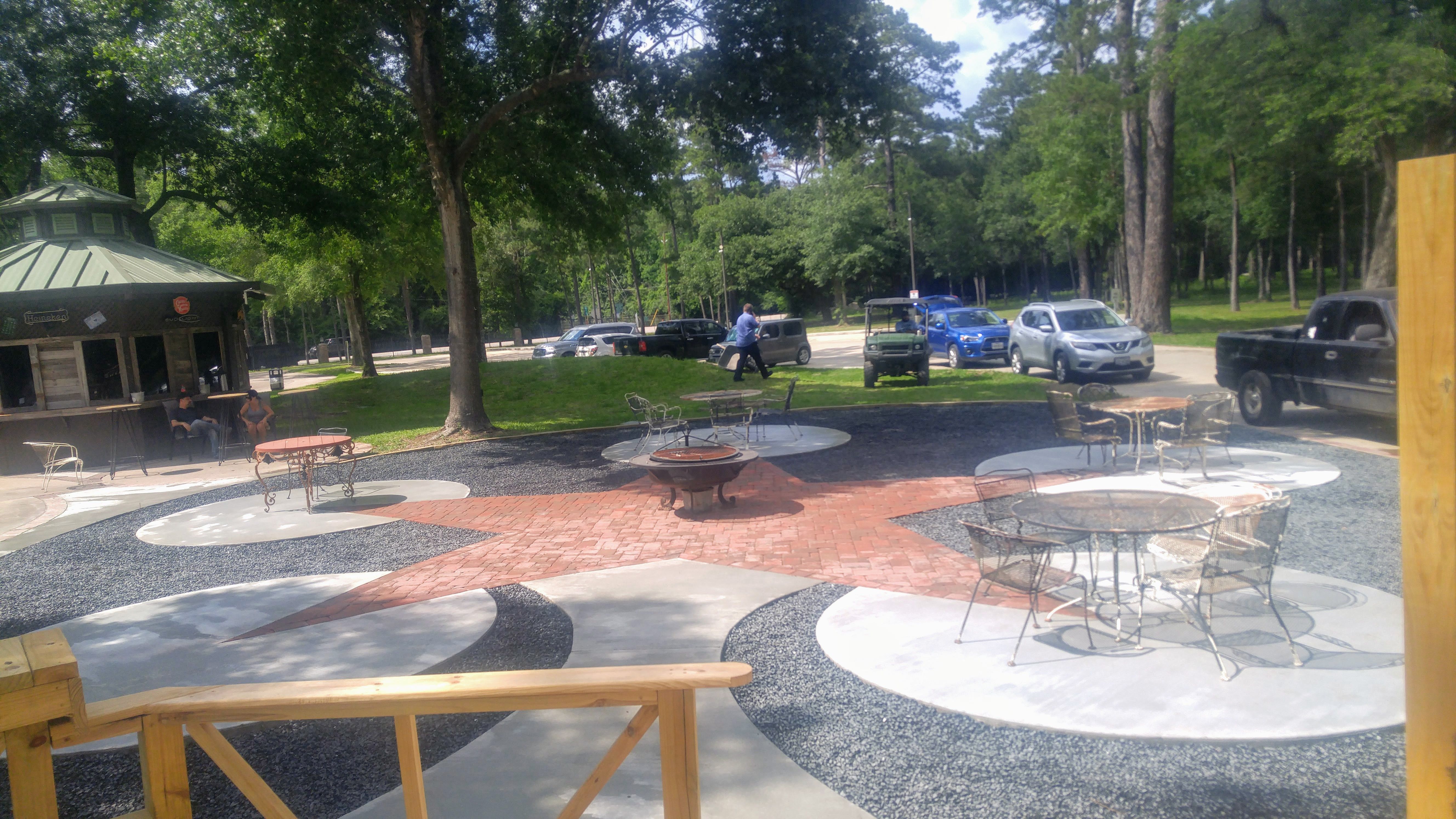 Walkways for Atlas Land Design in Creekside Park, TX