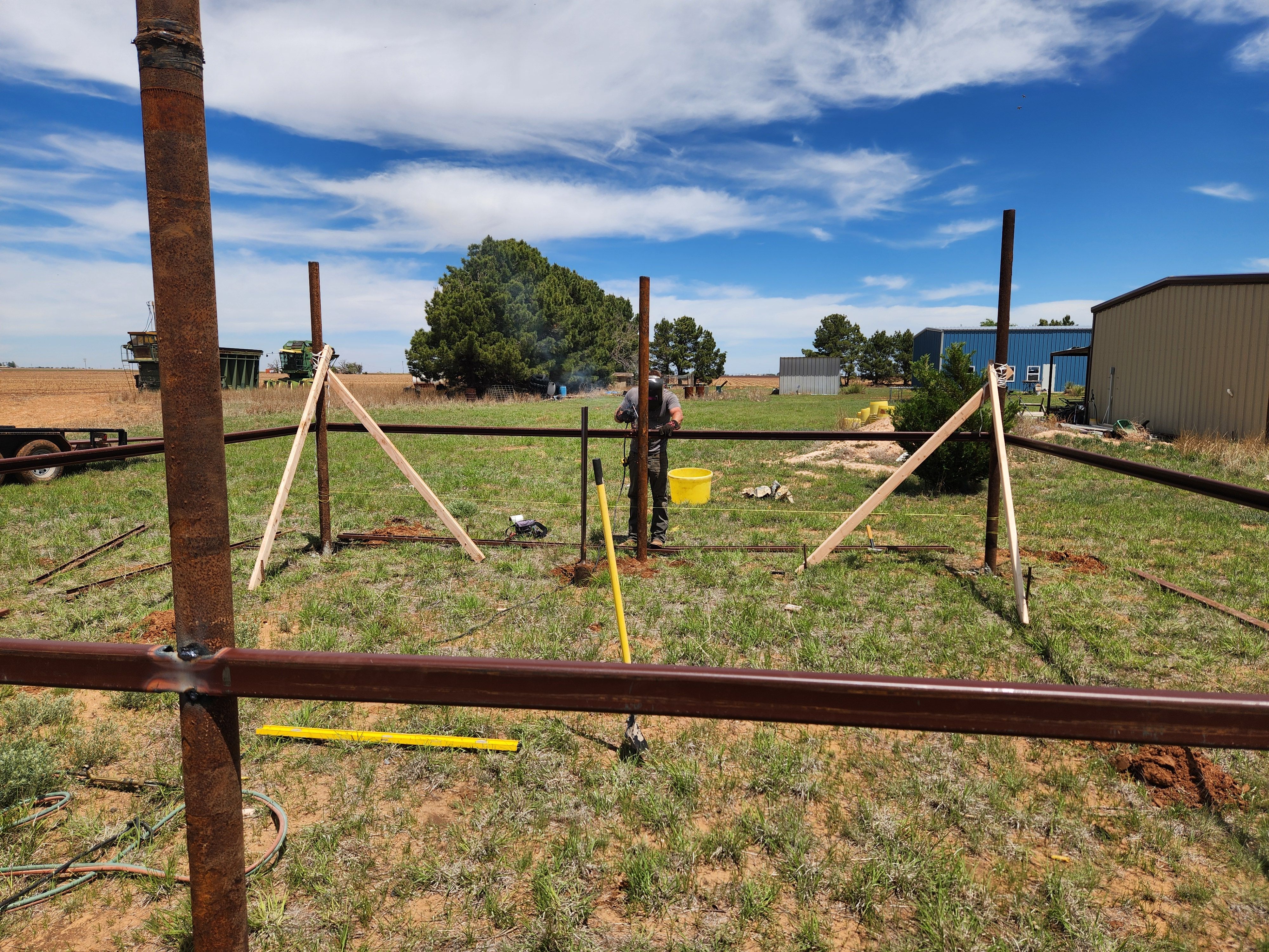 Chicken Pen for Prairie Land Properties LLC in Lubbock, TX