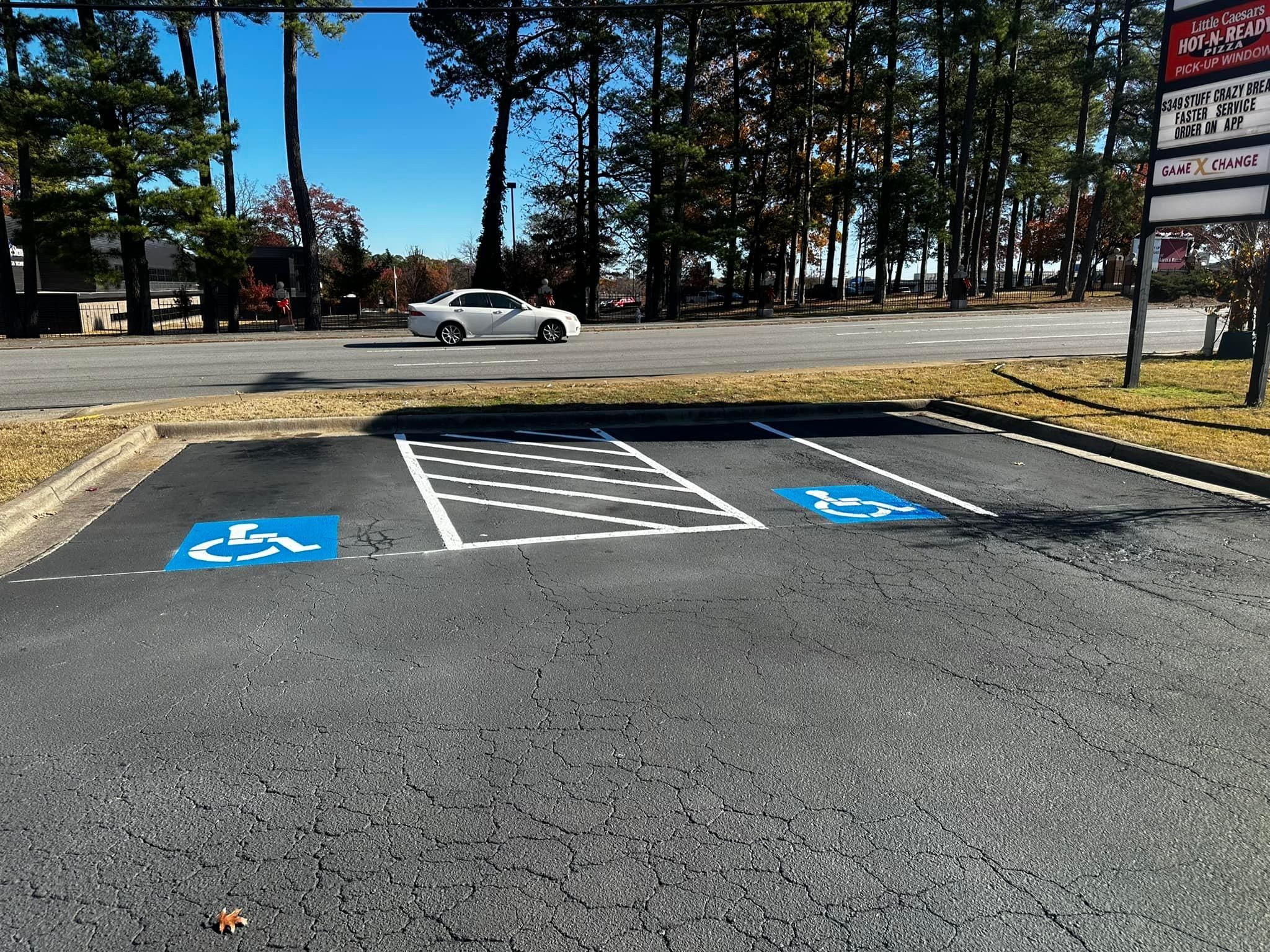 All Photos for Straight Line Striping in Little Rock, AR