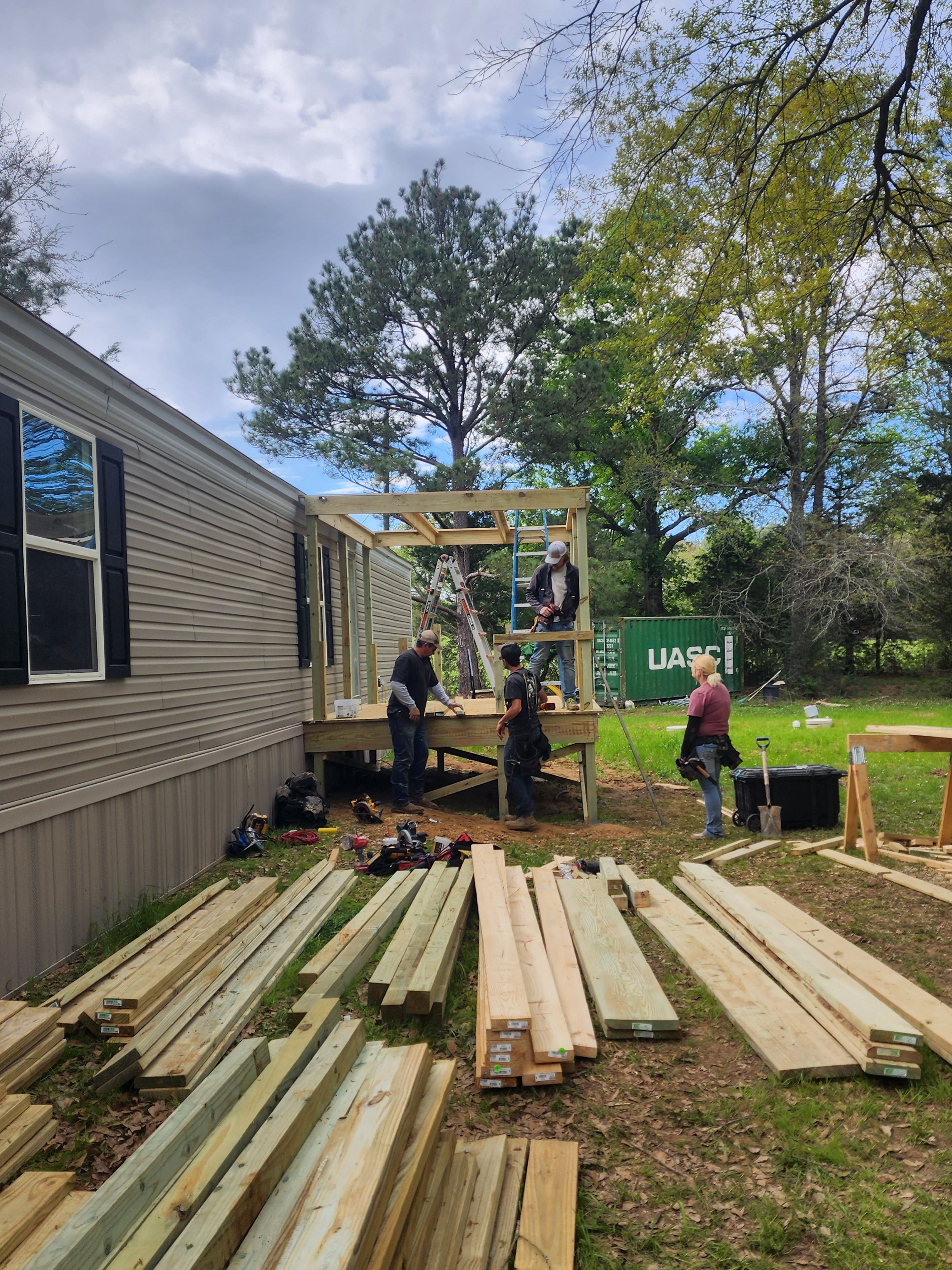  for S.W. Construction in Center, TX