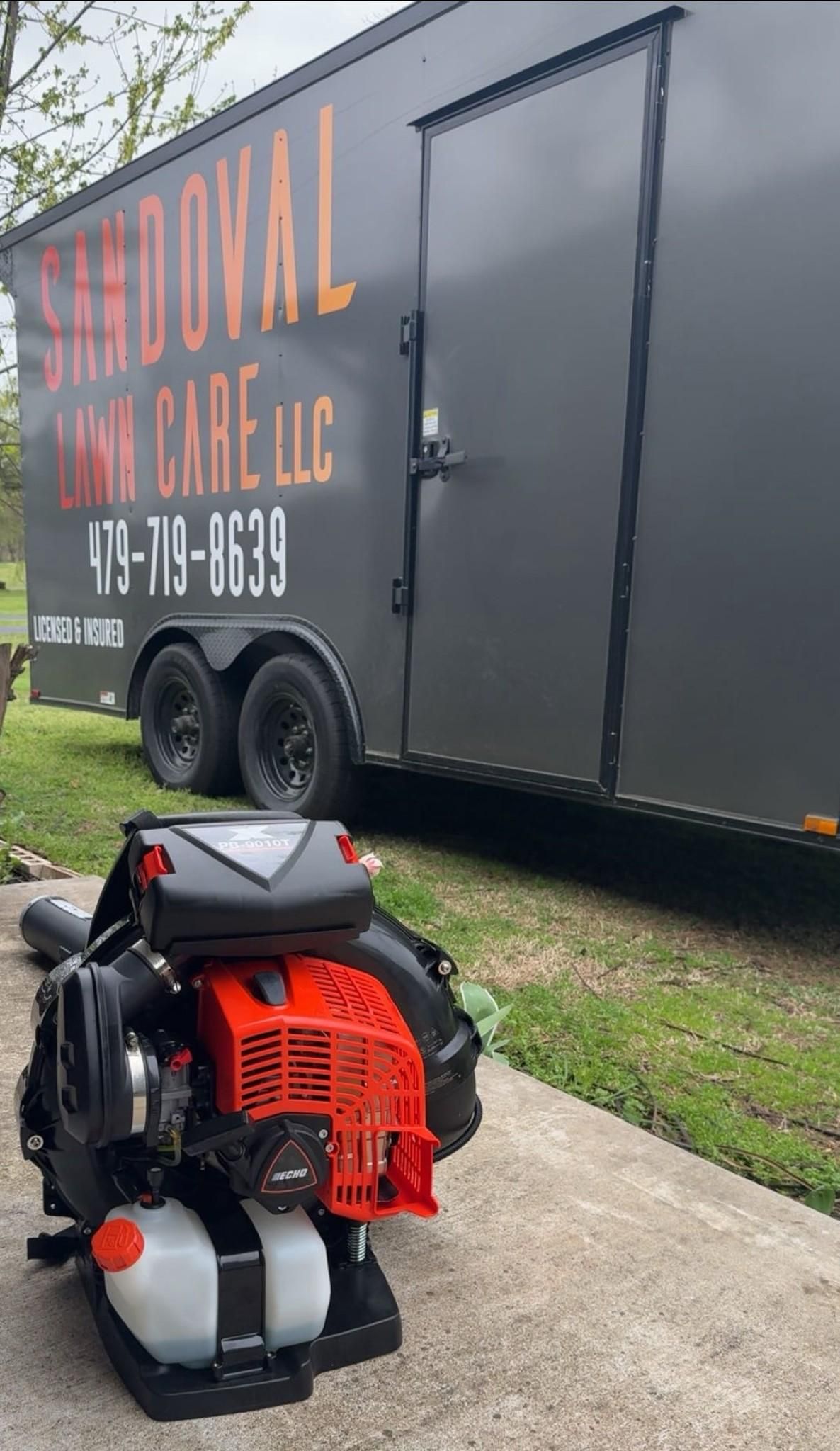  for Sandoval Lawn Care in Muldrow, OK