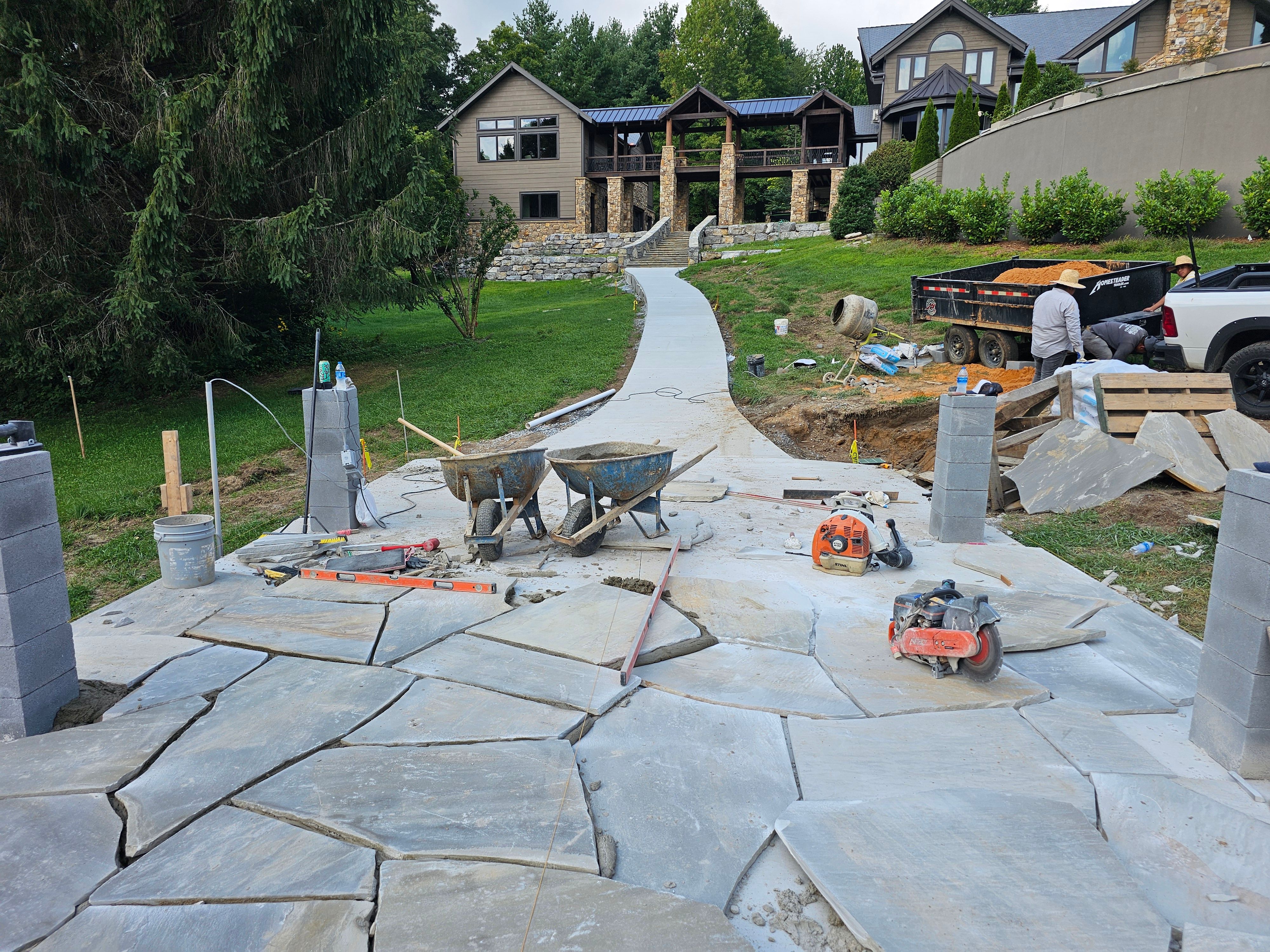  for Acosta's Stone work in Hendersonville, NC