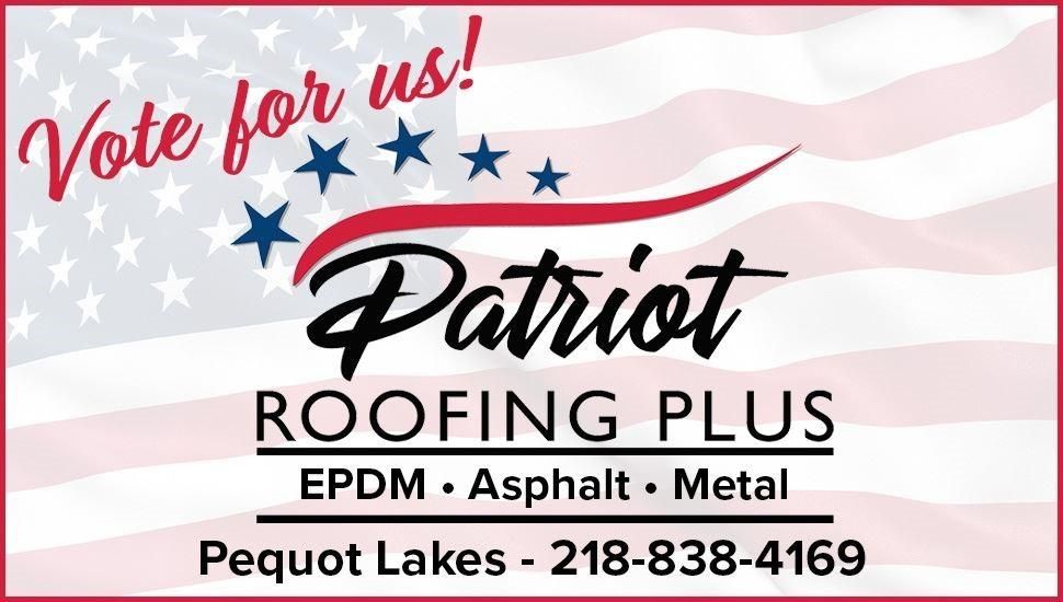  for Patriot Roofing Plus LLC in Pequot Lakes, MN