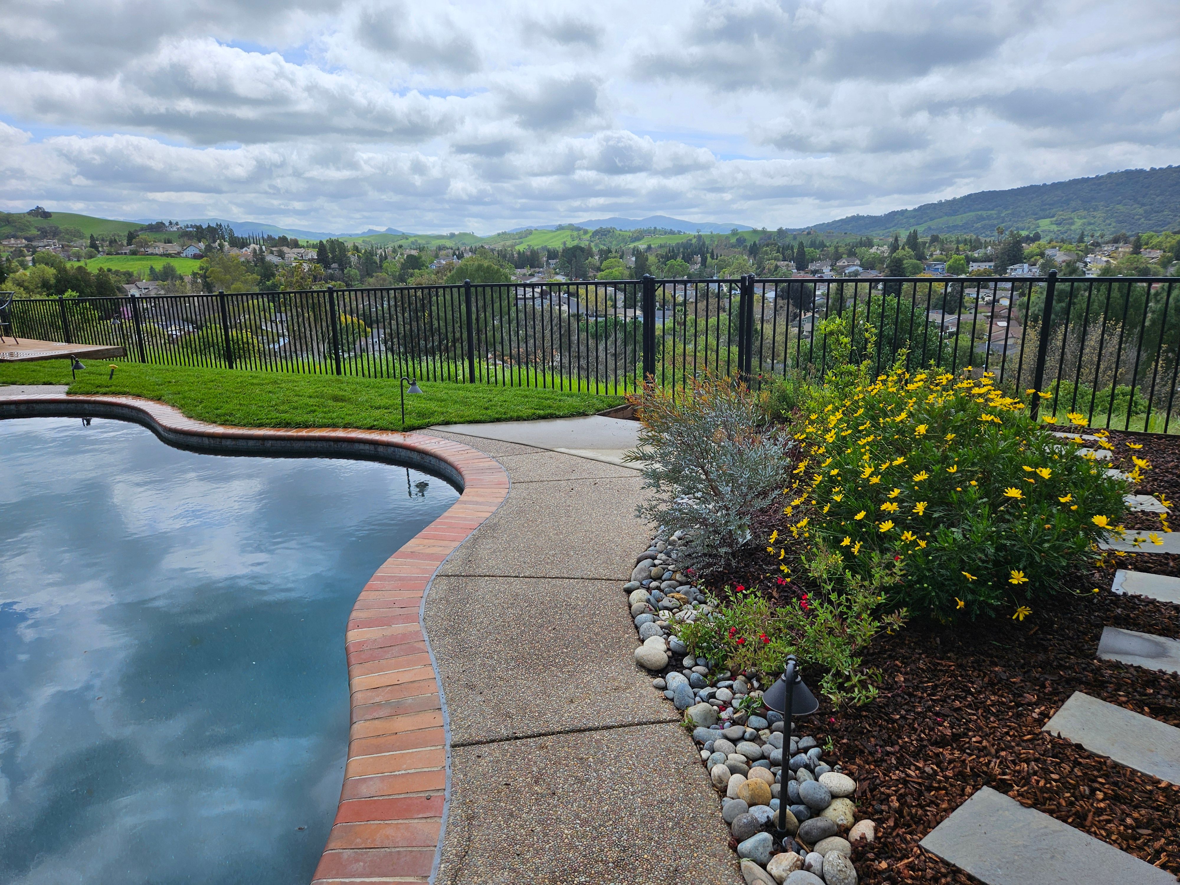 Pool Design for Martin Stanko Landscape Construction in Livermore, CA