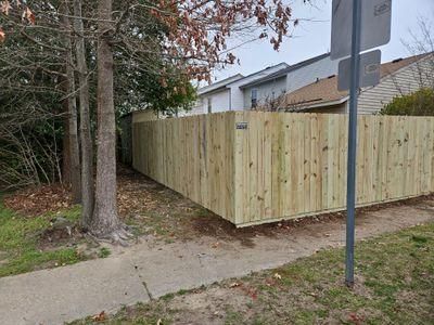 Wood Fencing for Tidewater Trim & Deck in Moyock, NC