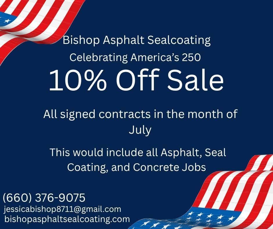  for Bishop Asphalt Sealcoating in Marceline, MO