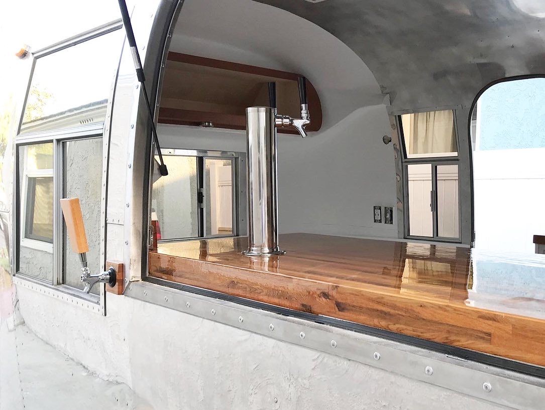 Airstream - Mobile Bar for Mauka to Makai RV Renovations in Los Angeles, CA