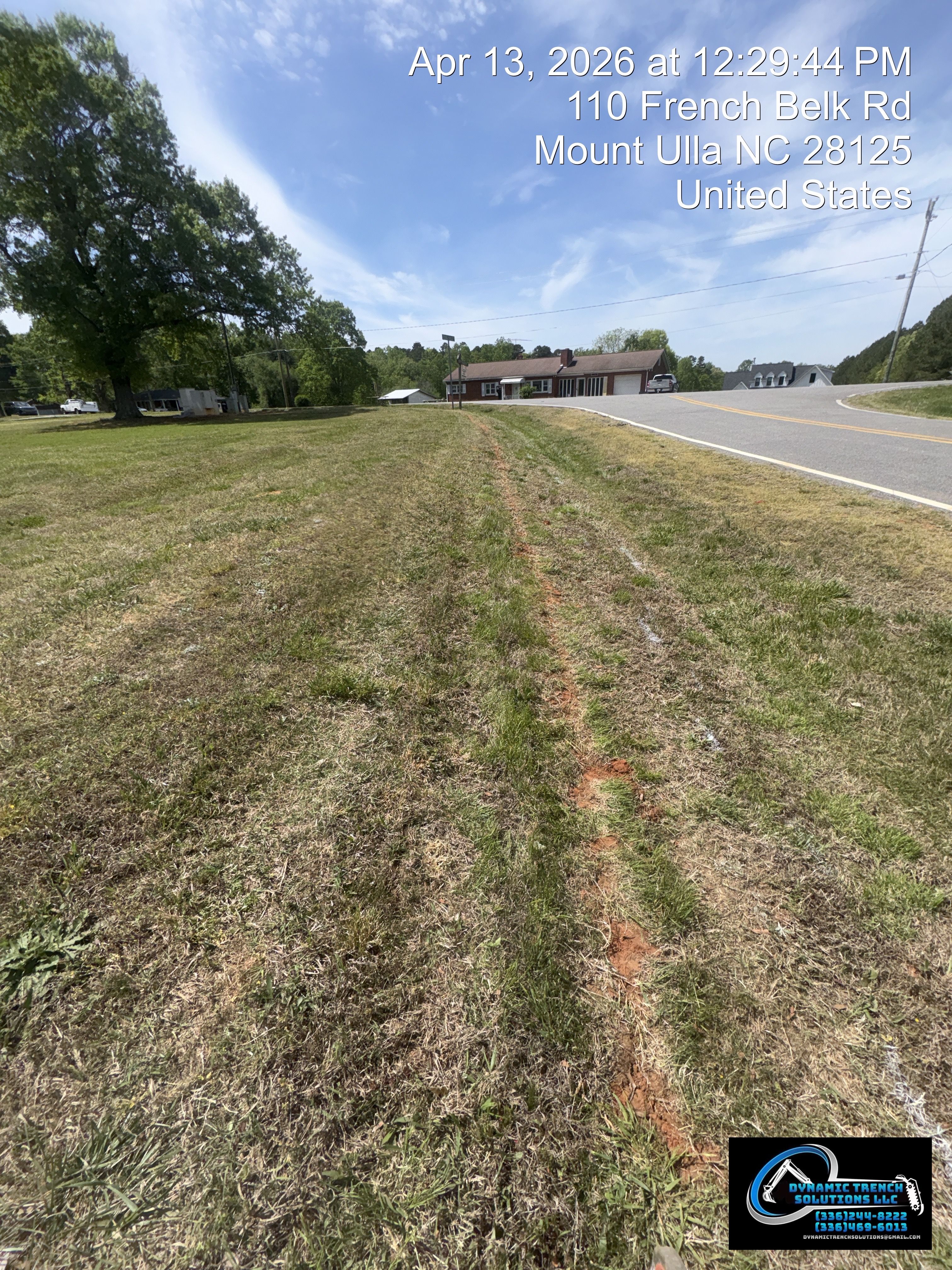  for Dynamic Trench Solutions LLC in Harmony, NC