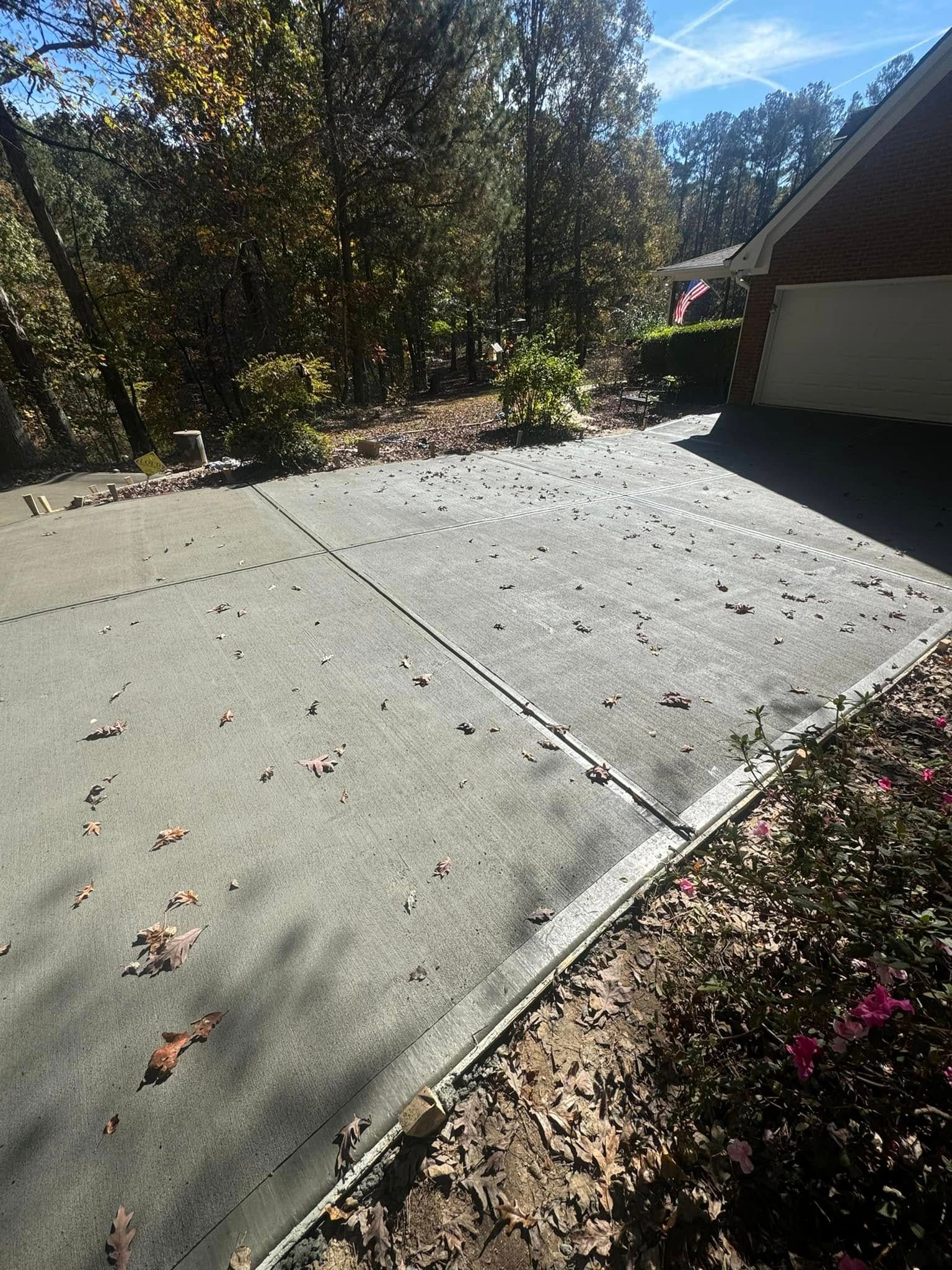 Concrete Driveway Installation for Good Hope Concrete in Monroe, GA