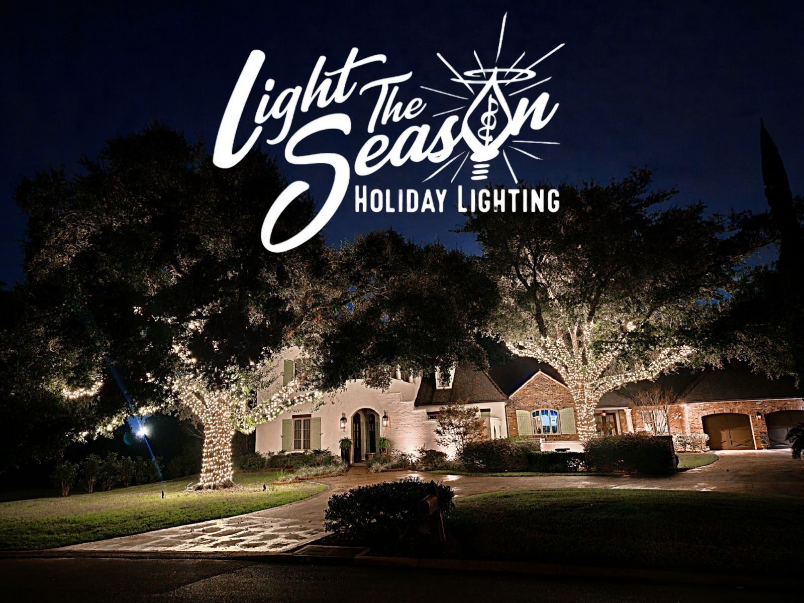 Seamless, Professional, Full Service Christmas Lights Installation for Light the Season in Lafayette Parish,  LA