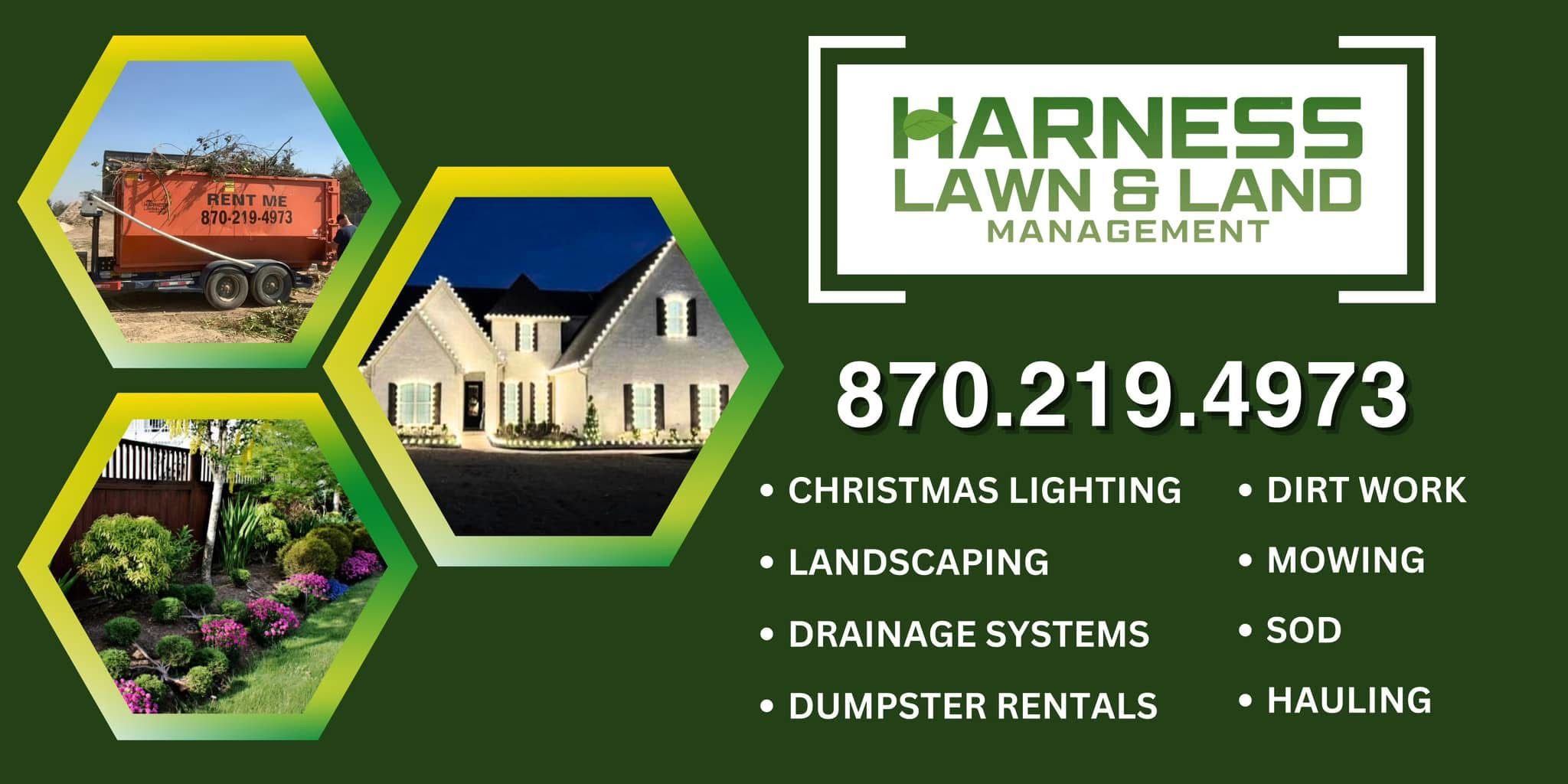  for Harness Lawn and Land Management  in Jonesboro ,  AR