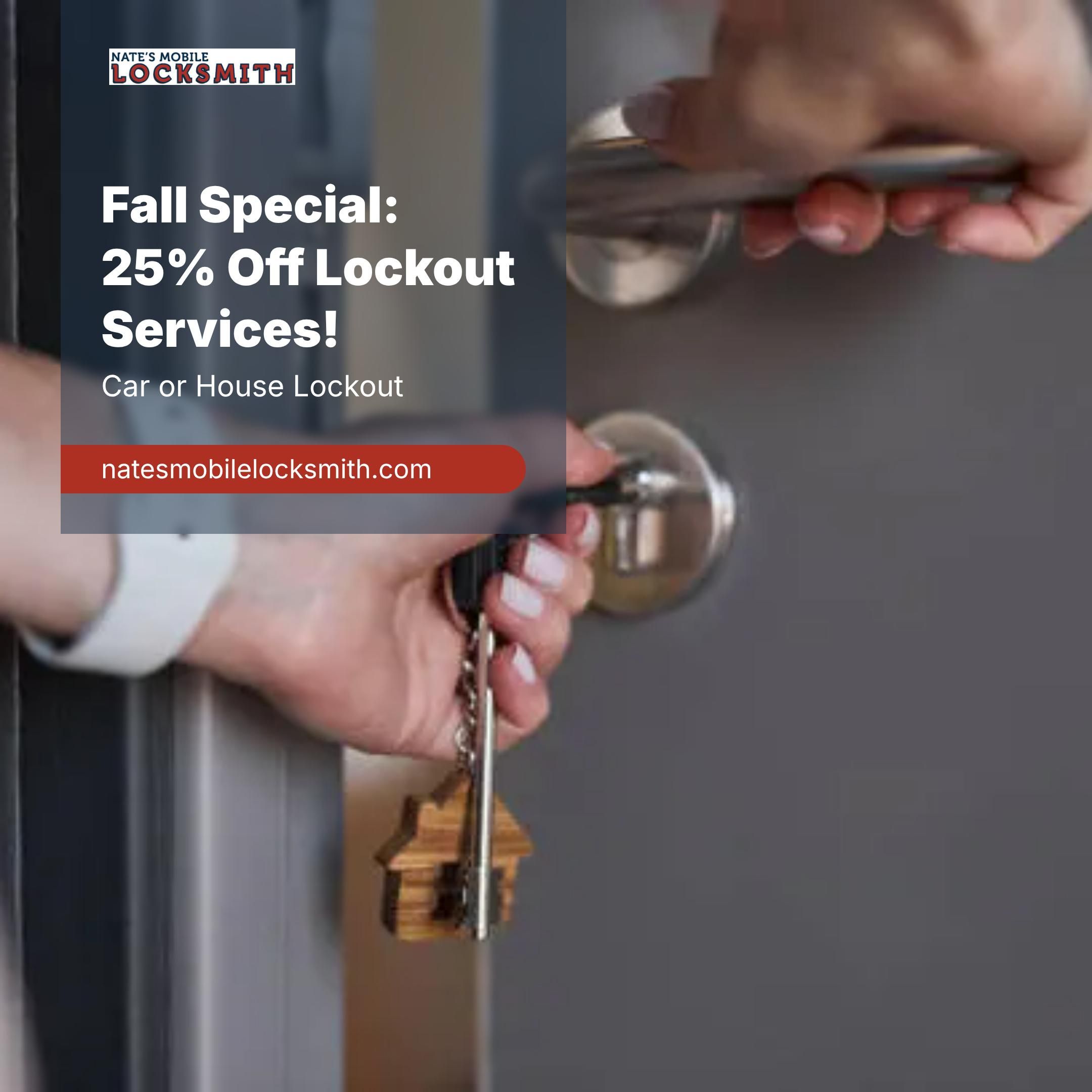 for Nate's Mobile Locksmith in Modesto, CA