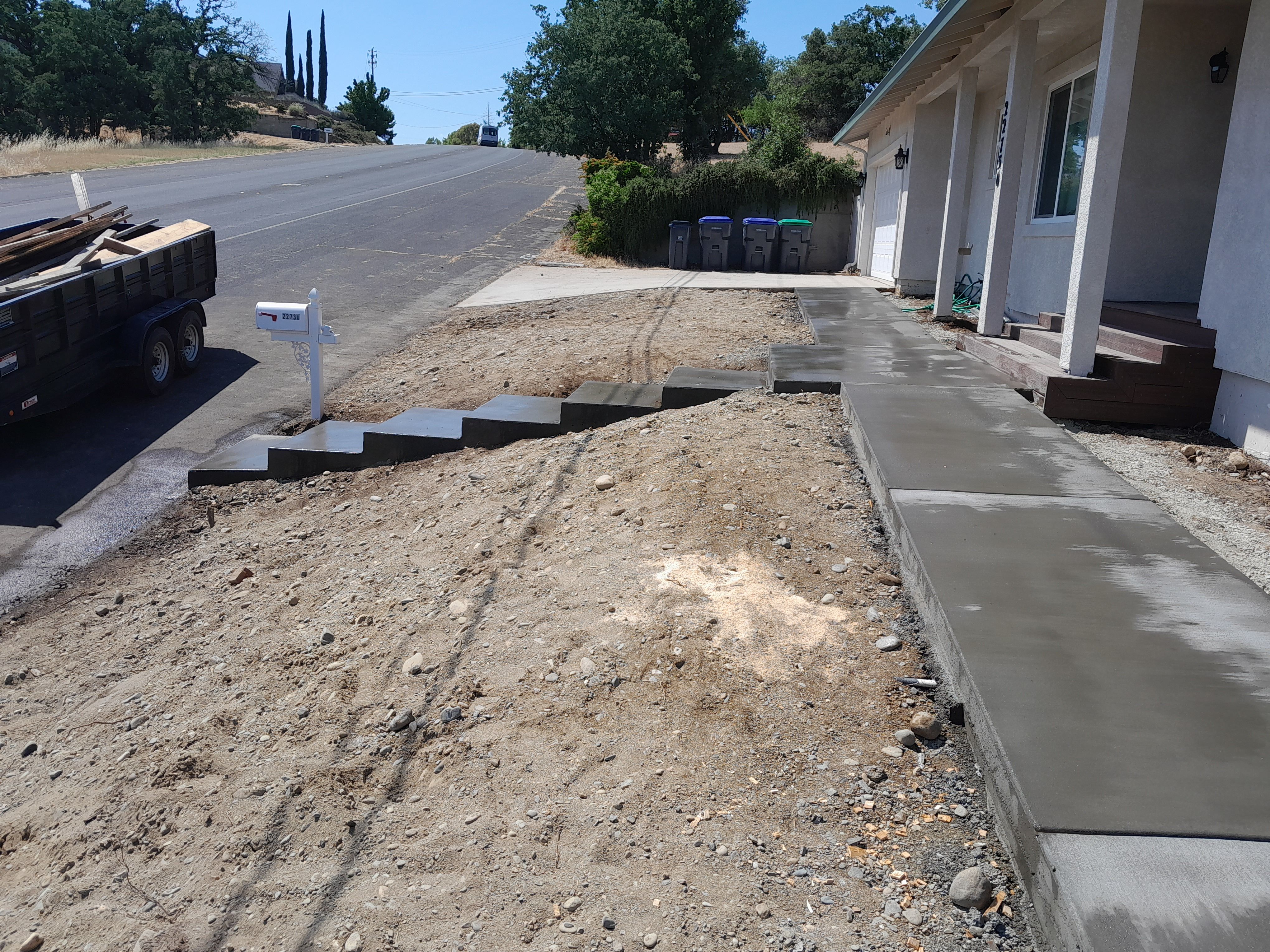 Concrete for Austin LoBue Construction in Cottonwood, CA