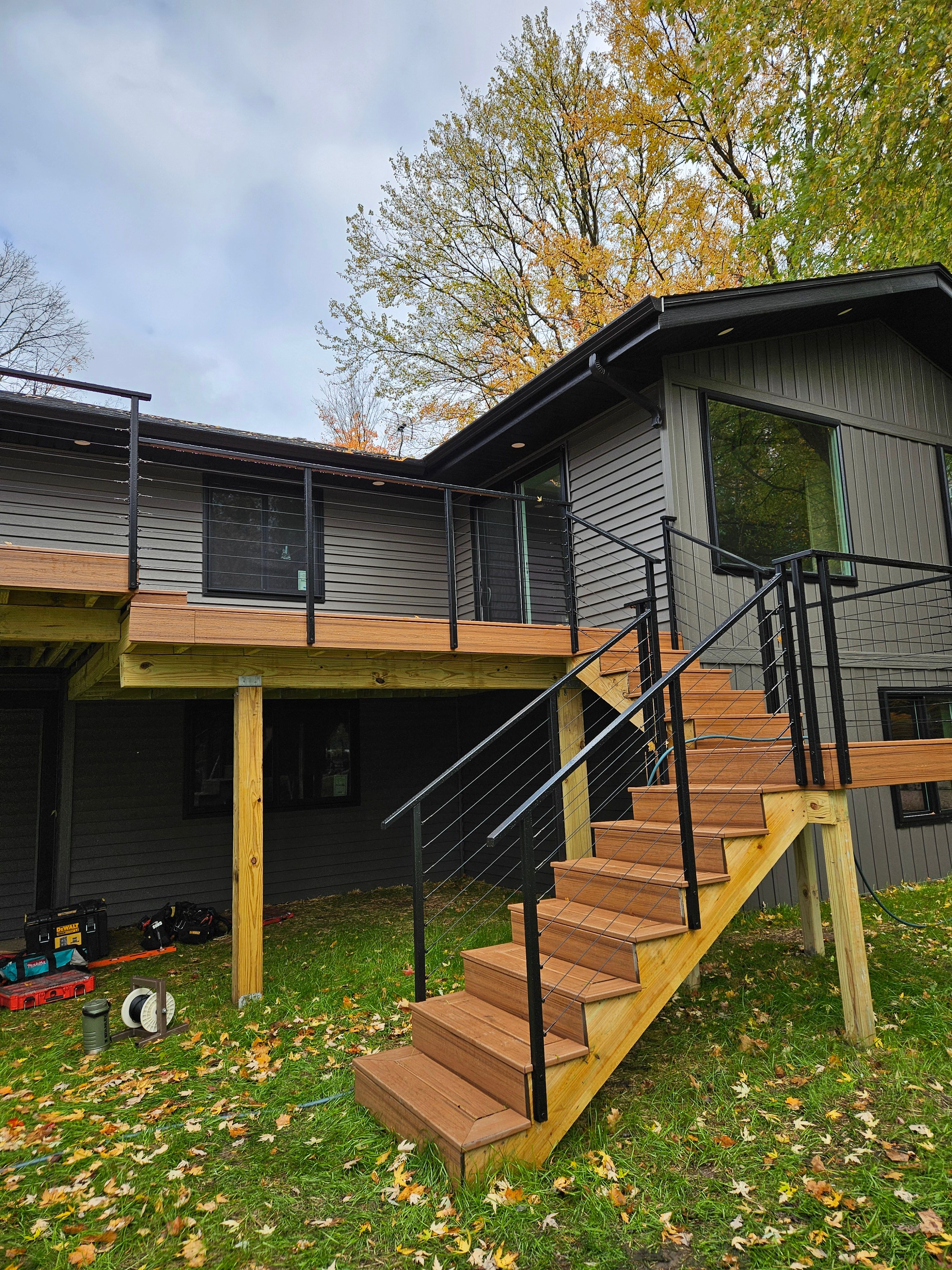 Exterior Railing for Timber Concepts  in Oconto, WI