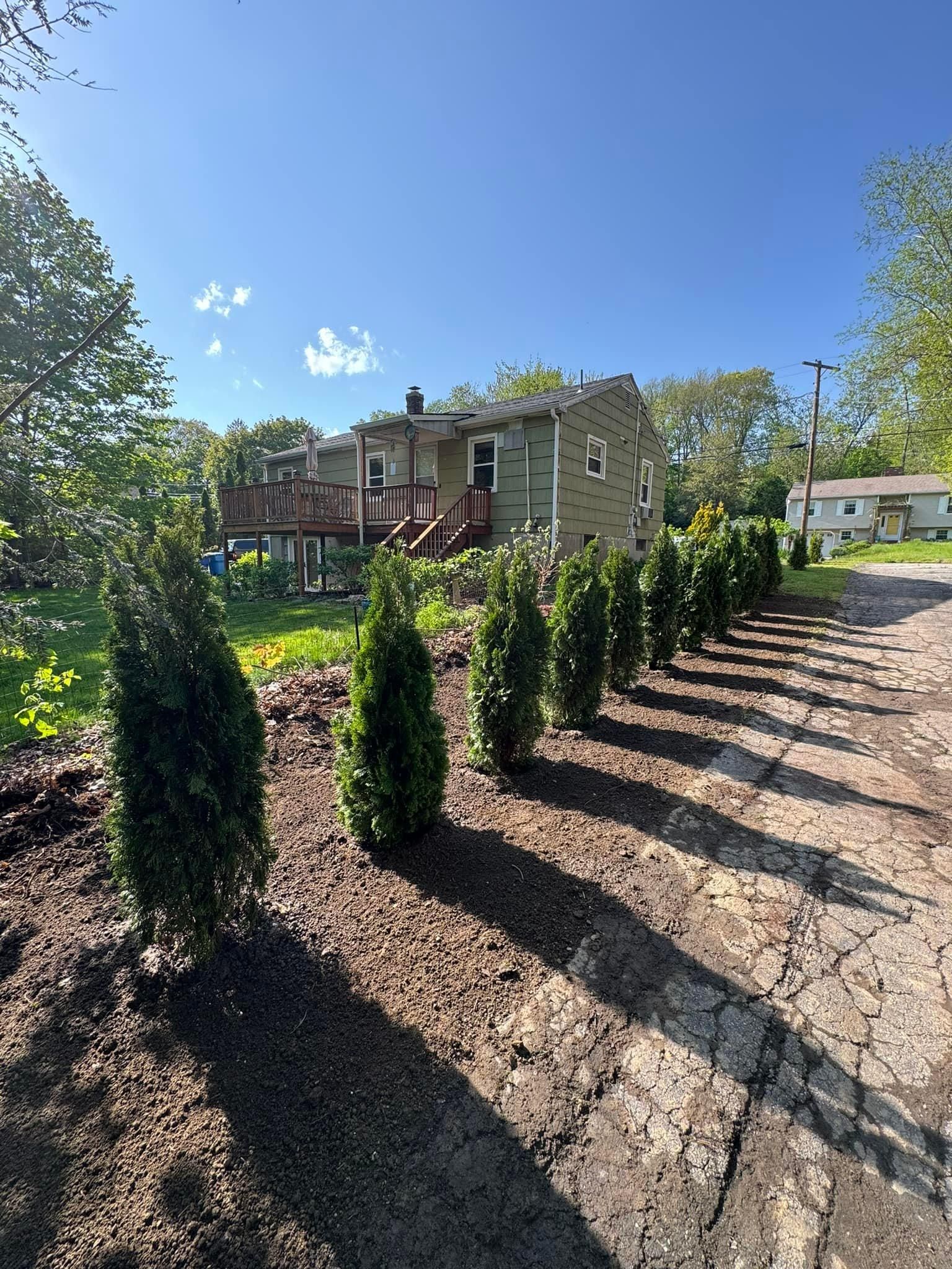 Excavation for CS Property Maintenance in Middlebury, CT