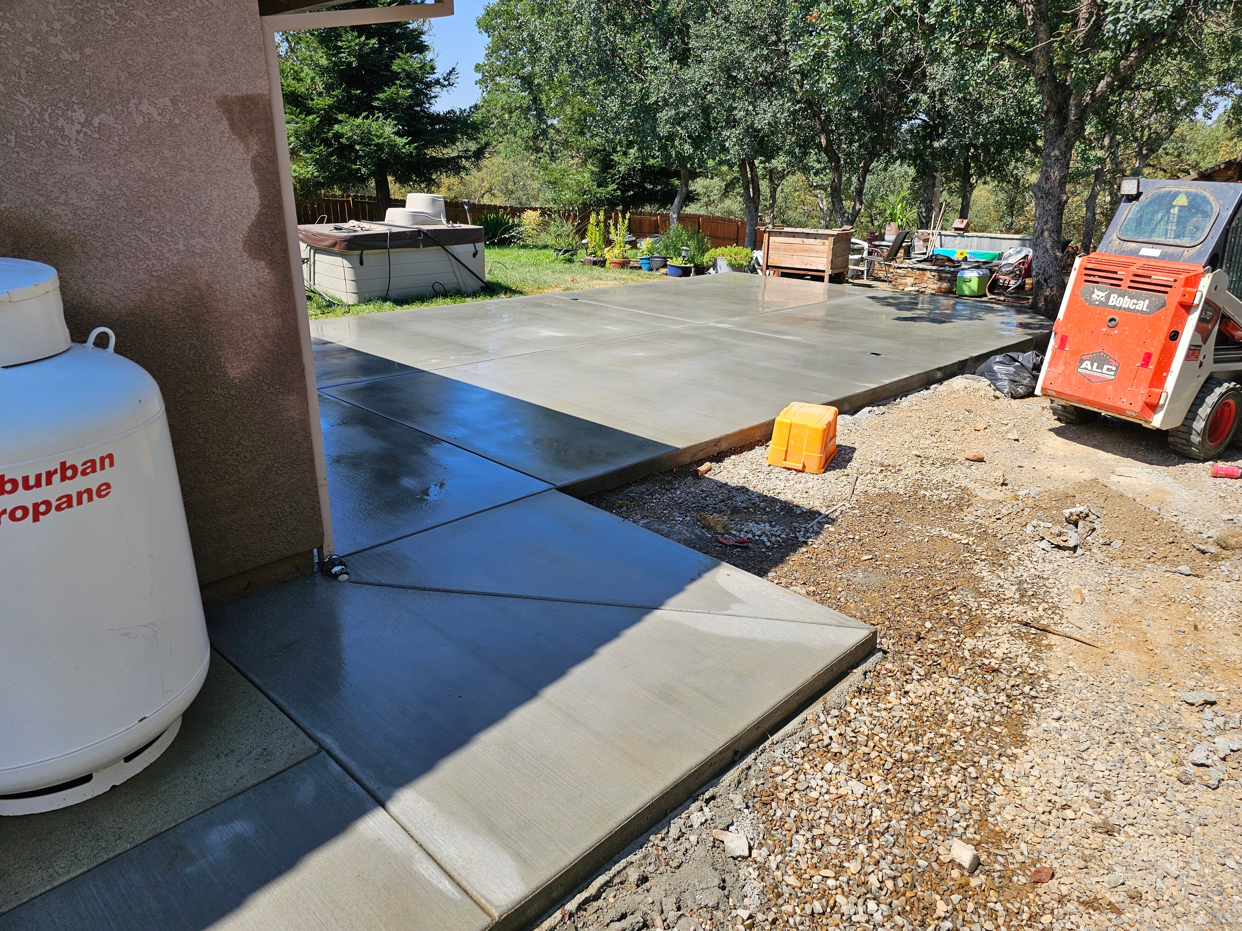 Concrete for Austin LoBue Construction in Cottonwood, CA