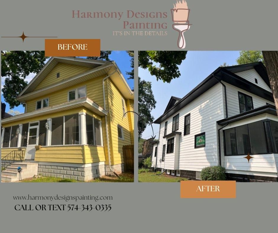  for Harmony Designs Painting in Elkhart, IN