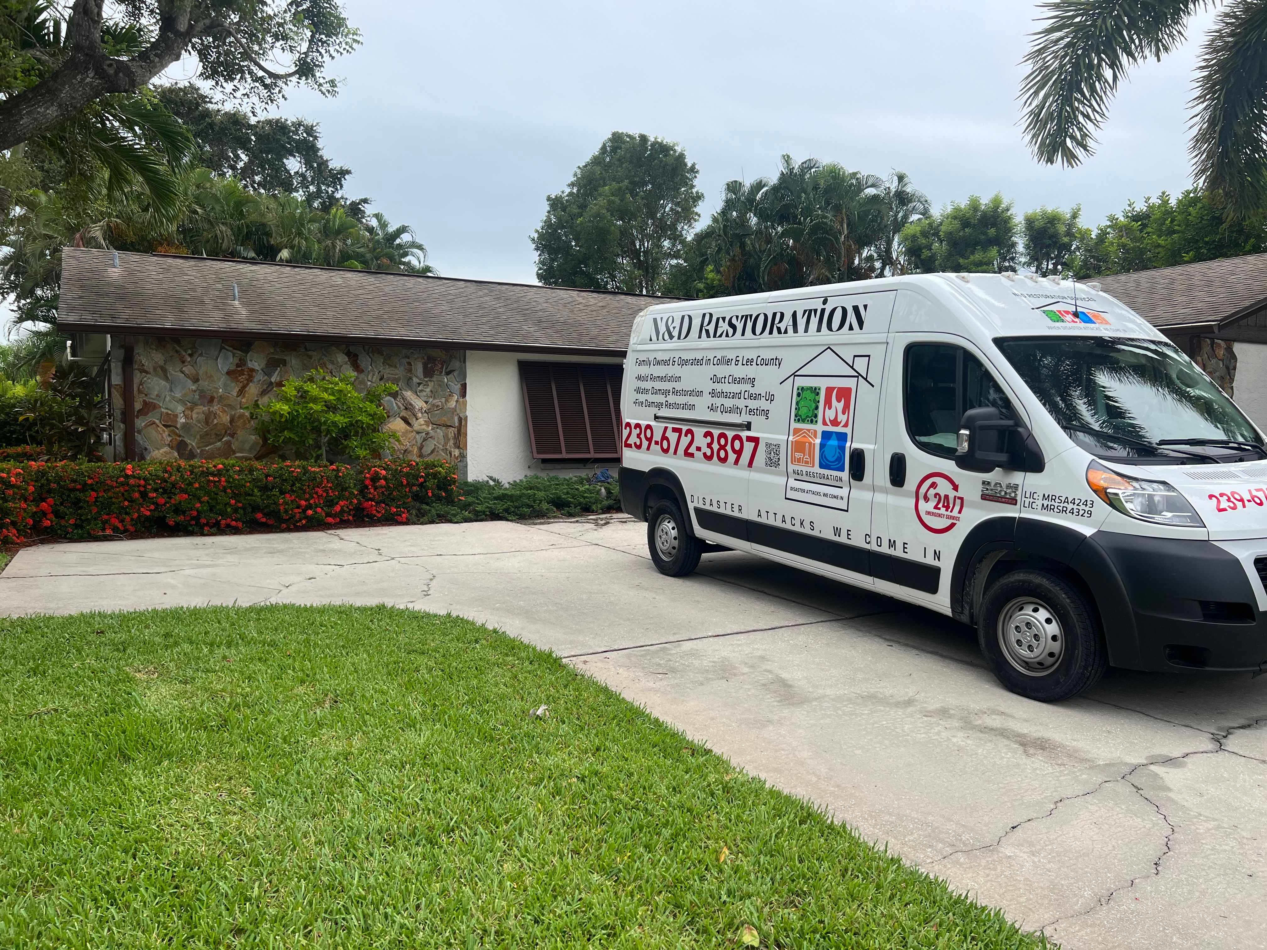  for N&D Restoration Services: When Disaster Strikes, We Come In in Cape Coral,  FL