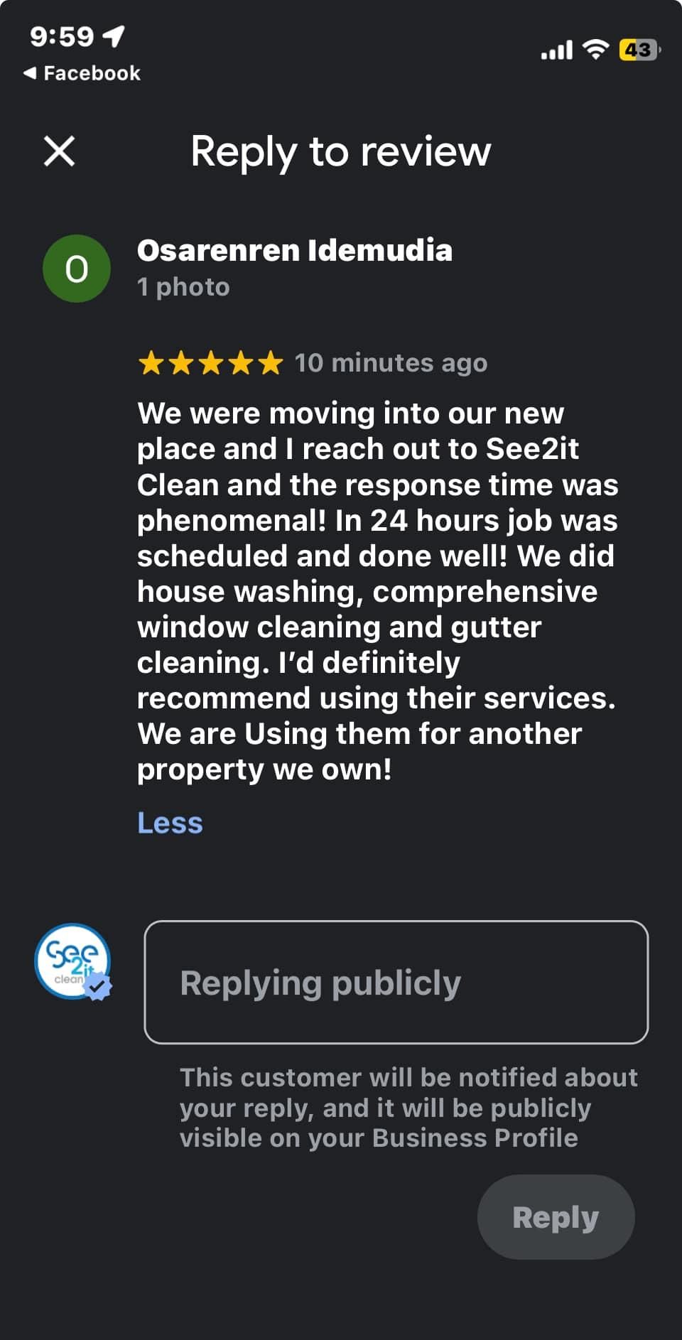  for See2it Clean in St Louis, MO