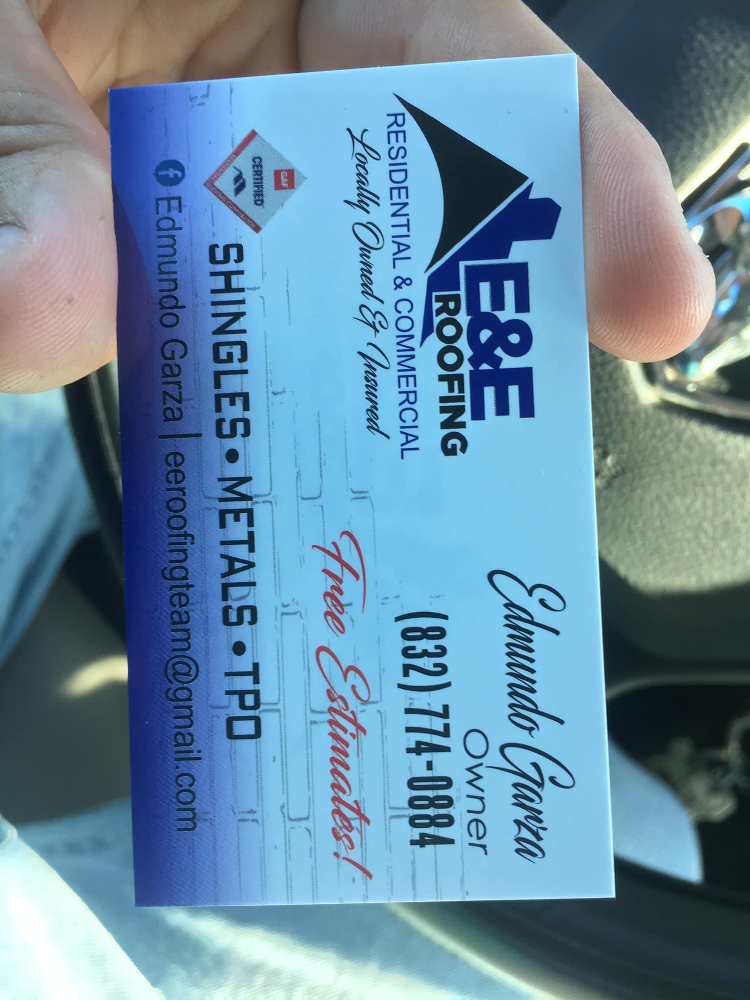  for E & E Roofing & Exteriors LLC in Baytown, TX