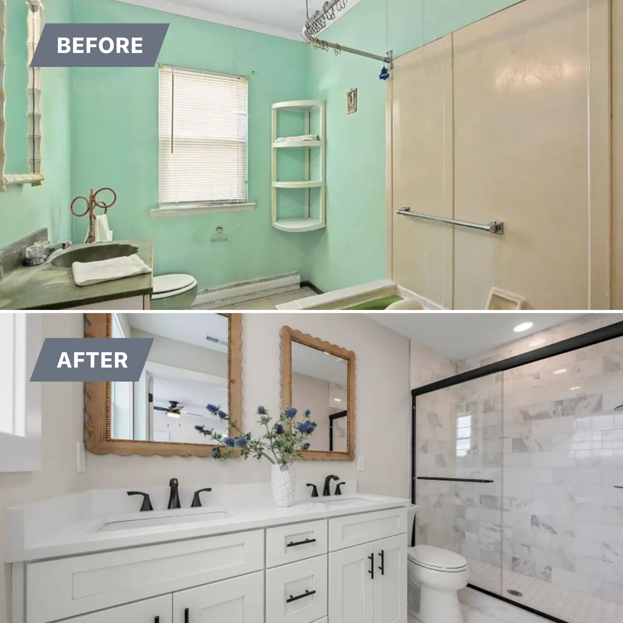 Before and Afters for Legacy Remodeling in Margate, NJ