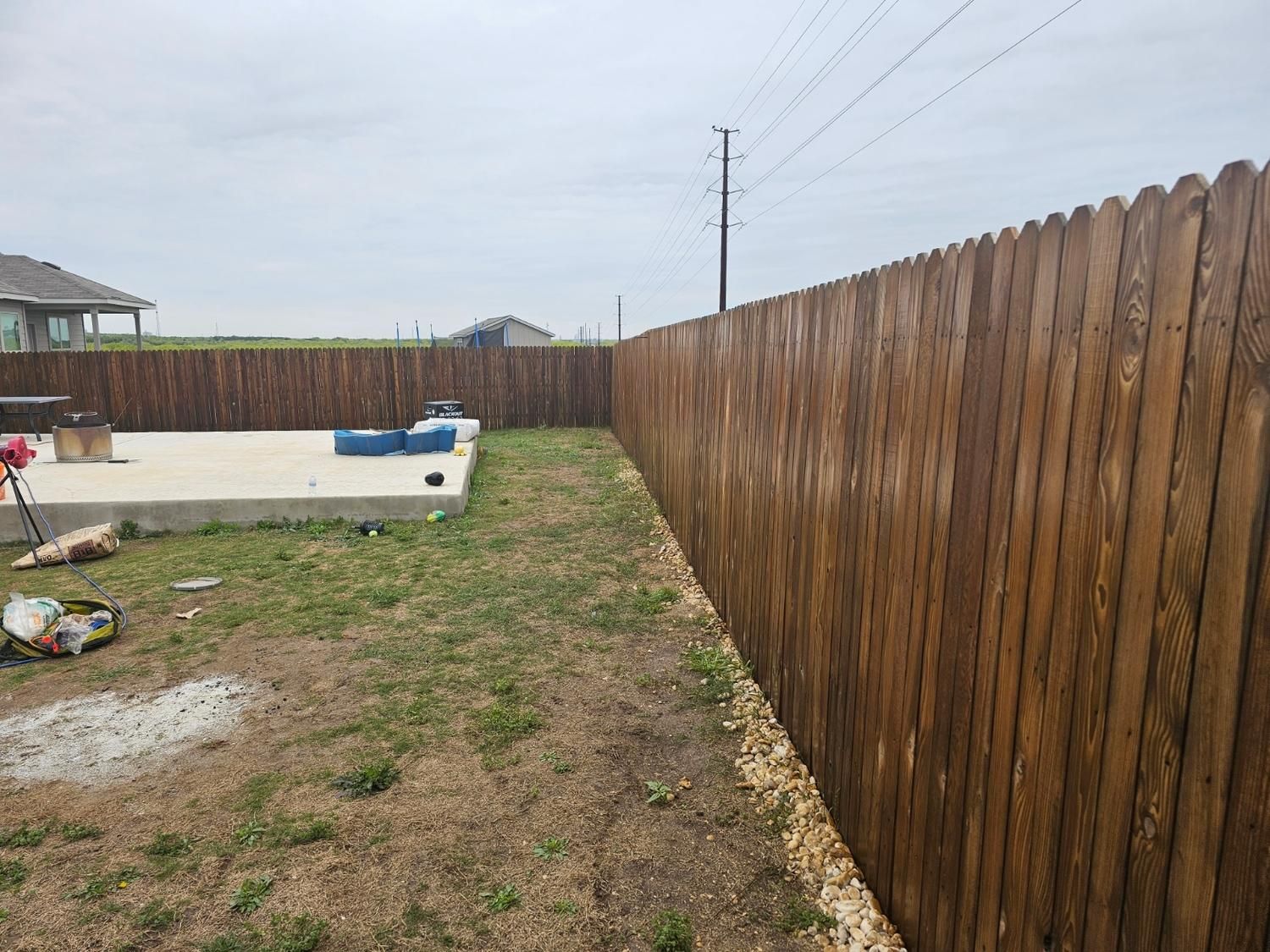 Fence Staining for Ansley Staining and Exterior Works in New Braunfels, TX