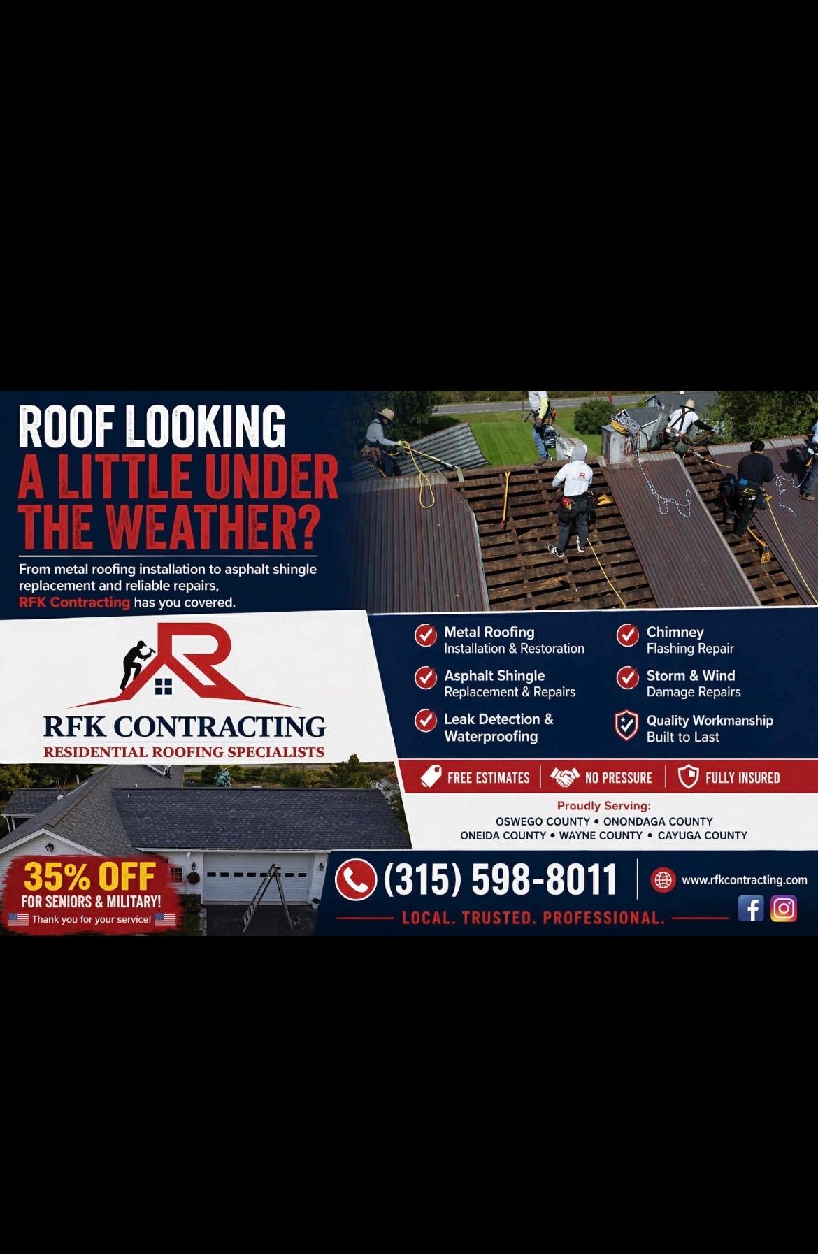  for RFK Contracting in Martville, NY