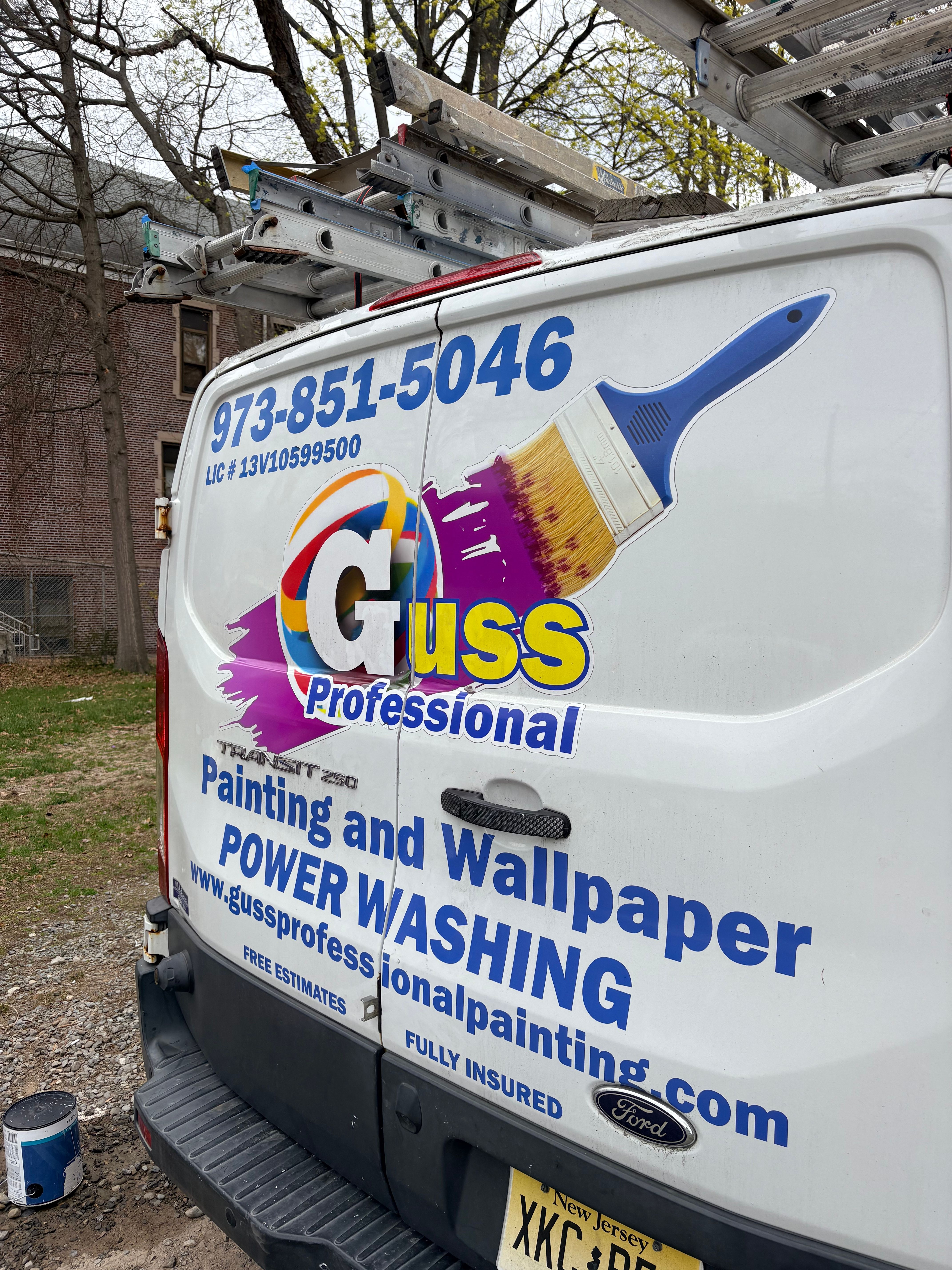 exterior for Guss Professional Painting and Wallpaper in Allendale, NJ