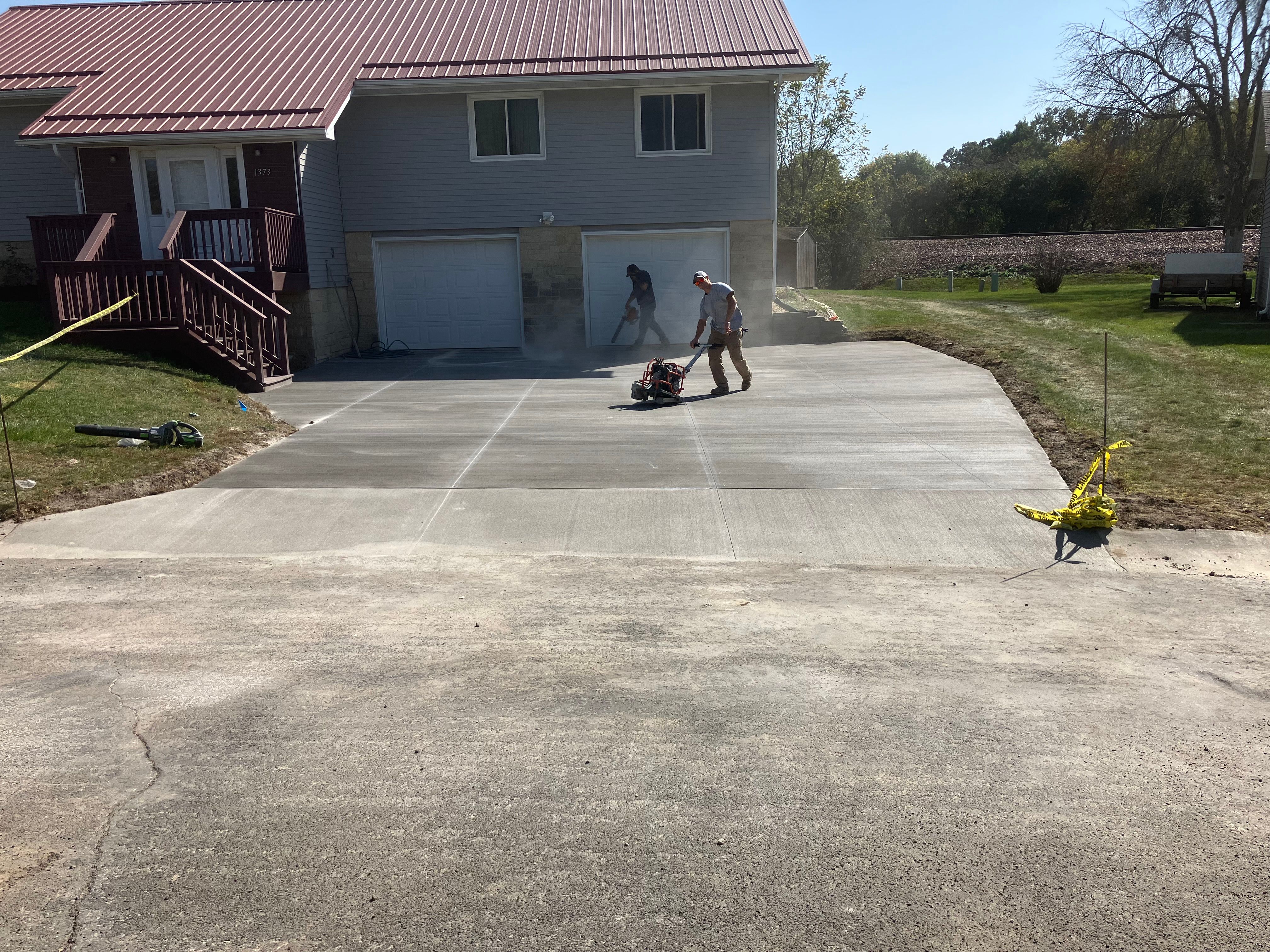 Concrete for Anderson Concrete Construction in Olmsted County, MN