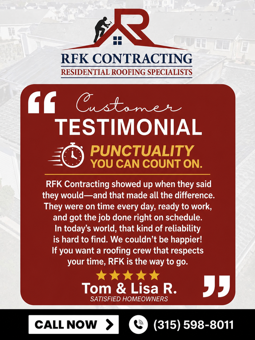  for RFK Contracting in Martville, NY