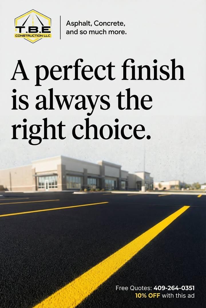  for T.B.E Asphalt Paving in Spring, TX