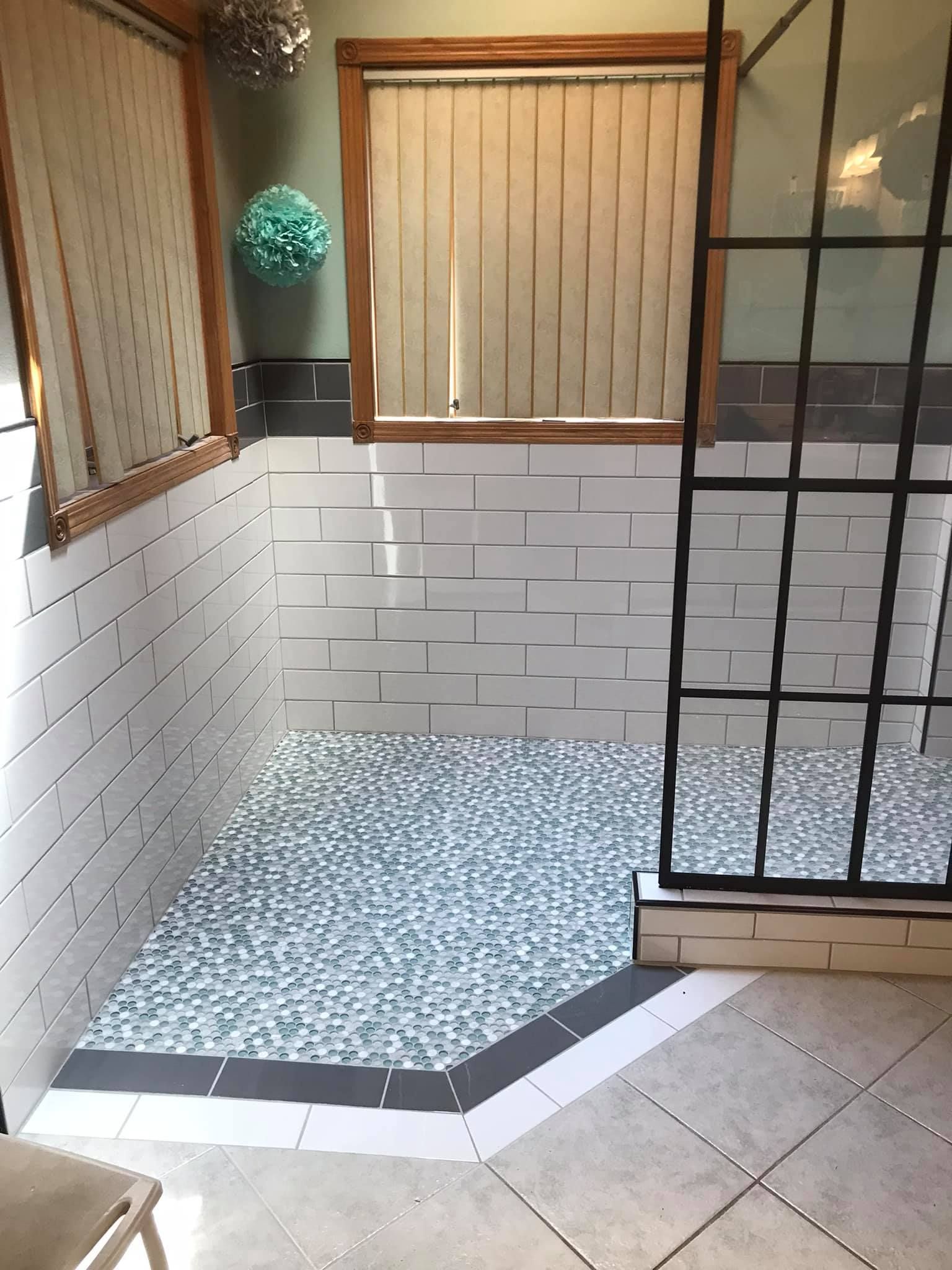 Tiling for R. Royal Floors in Royalton, MN