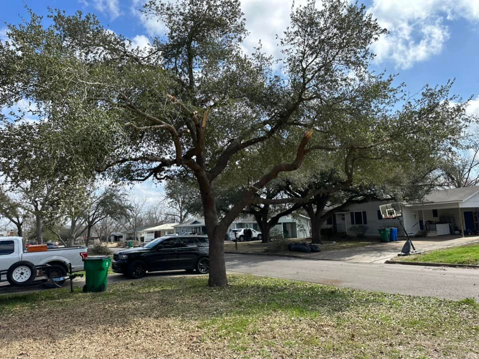 Mowing for Allen Lawn Care in Taylor, Texas