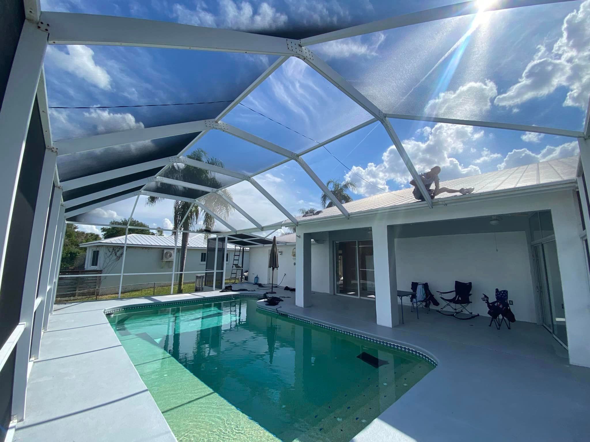  for Armas Pool Screen Replaced Pressure Wash and Painting LLC in Clair Mel, FL