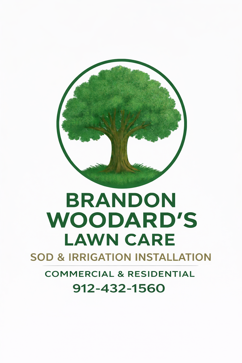  for Brandon Woodard’s Lawncare in Ludowici, GA