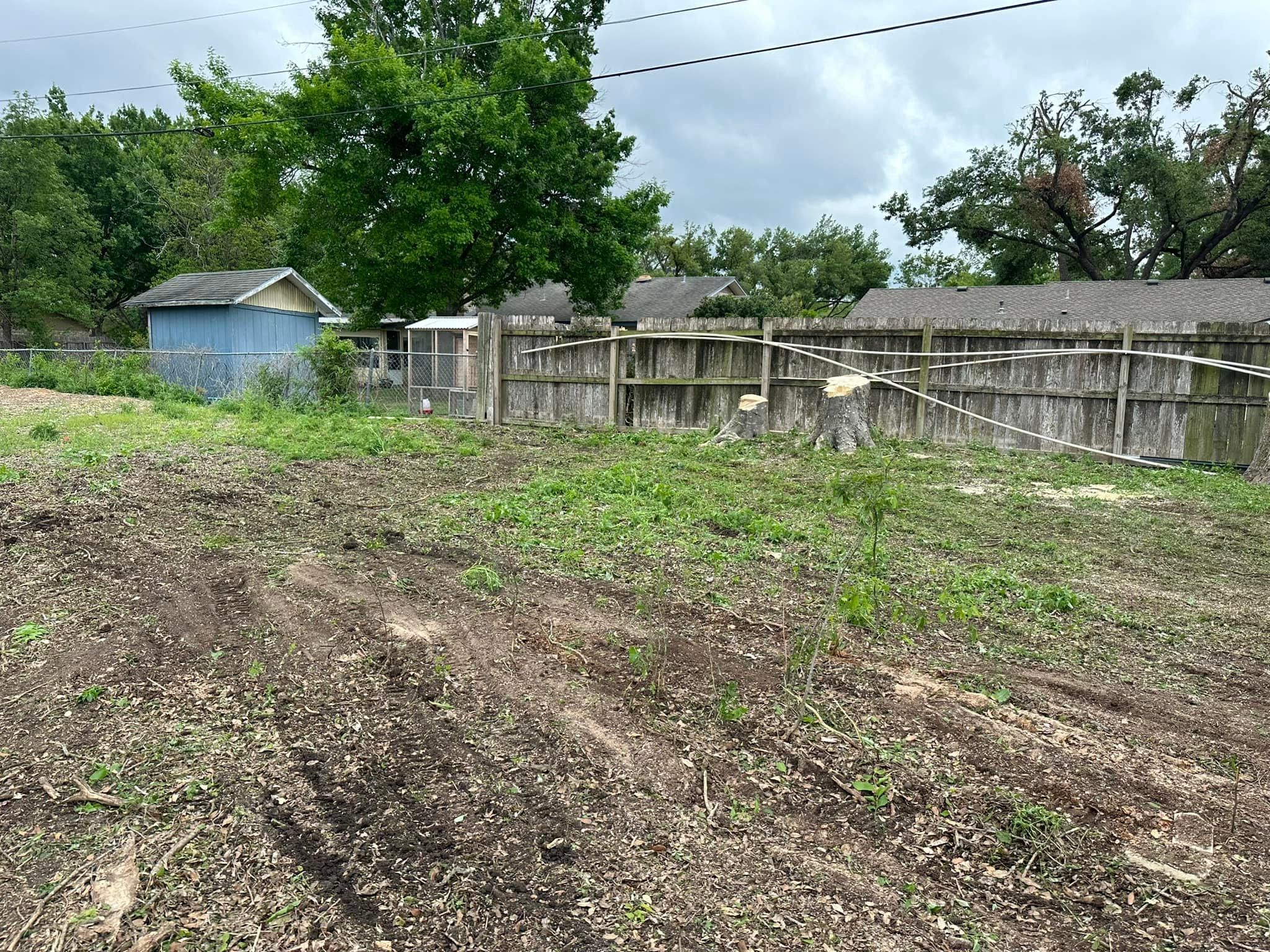 Mowing for Allen Lawn Care in Taylor, Texas