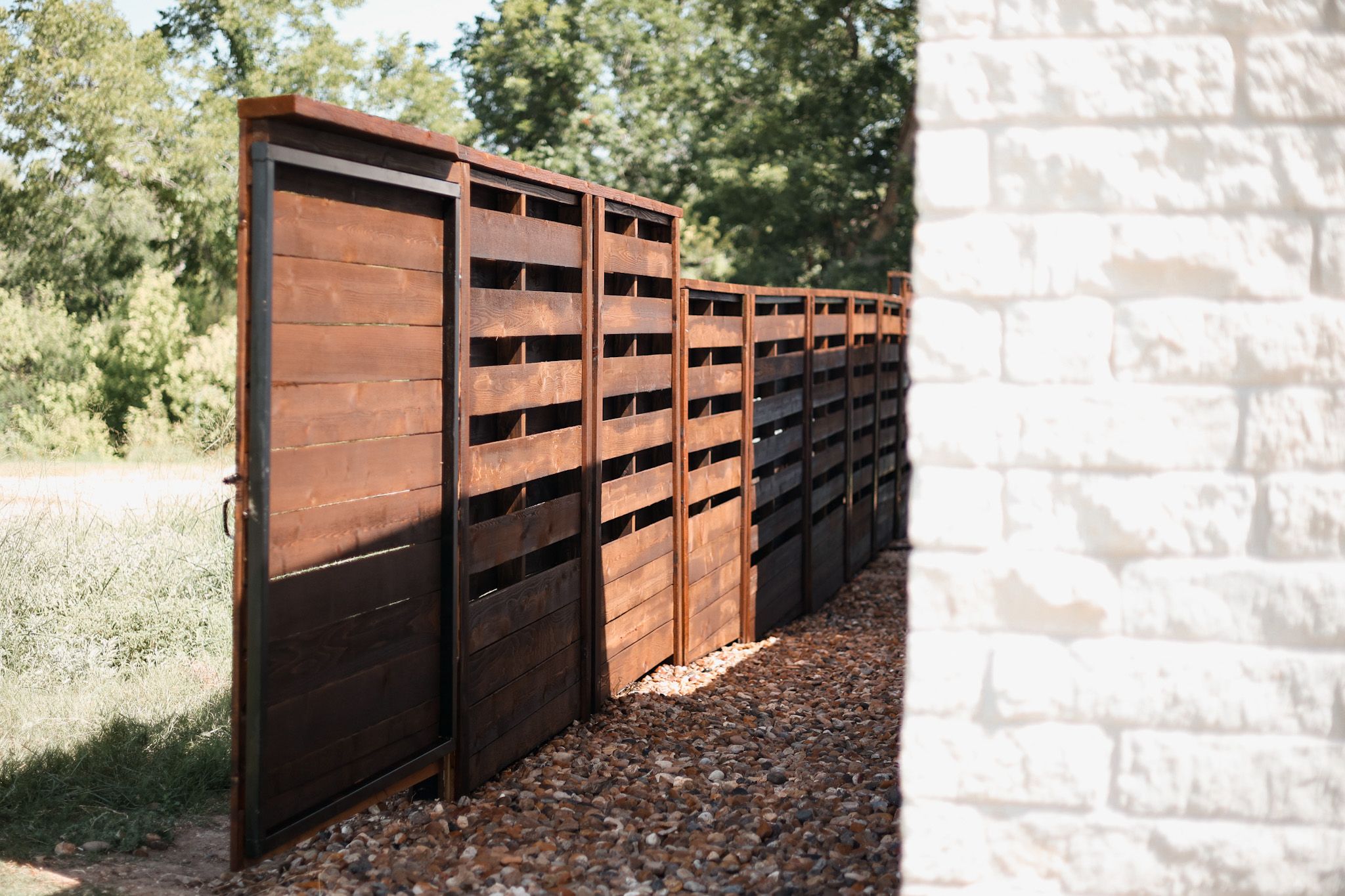 Fence Staining for Ansley Staining and Exterior Works in New Braunfels, TX