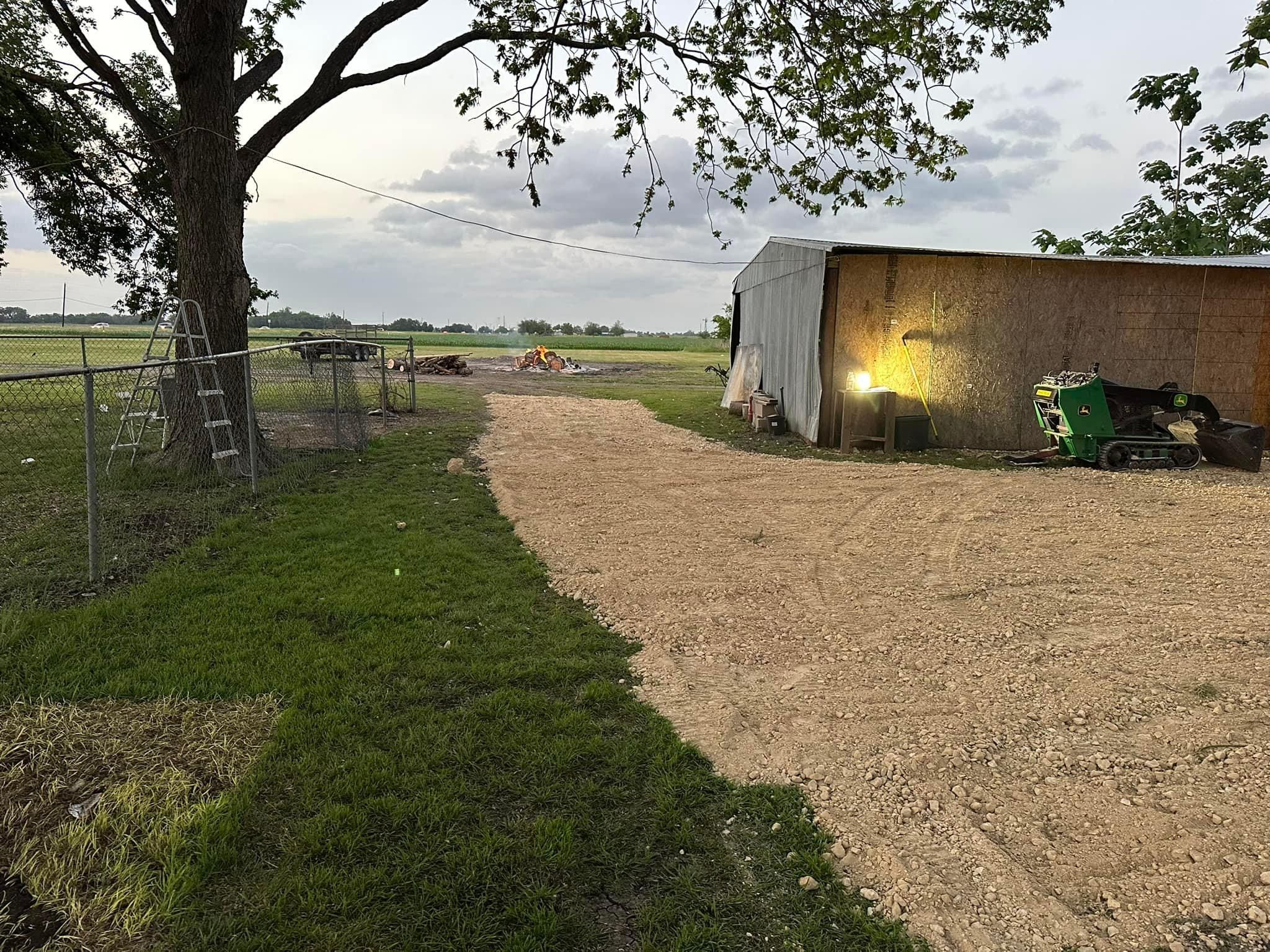 Mowing for Allen Lawn Care in Taylor, Texas