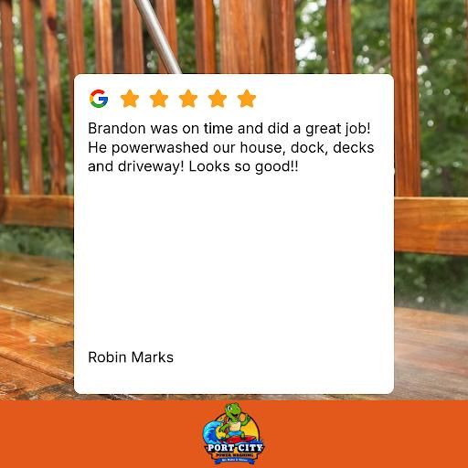  for Port City Power Washing in Wilmington, NC