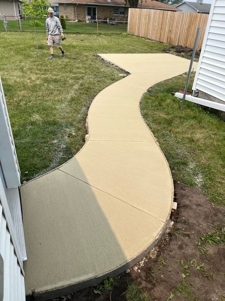 Concrete (Driveways, Sidewalks, Patios) for Curb Concepts Plus in Mishawaka, IN