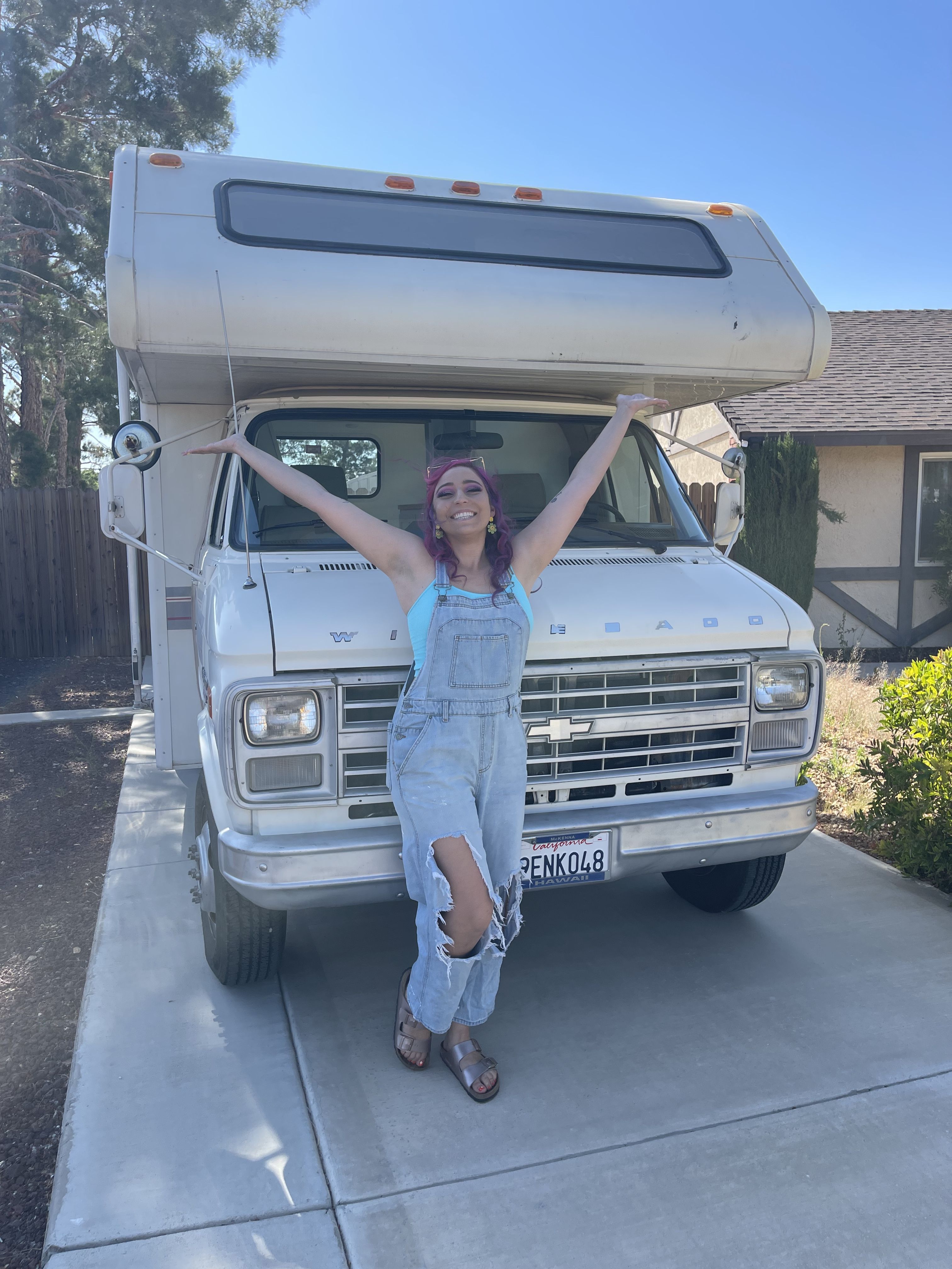 1987 Chevy Winnebago Class C for Mauka to Makai RV Renovations in Los Angeles, CA