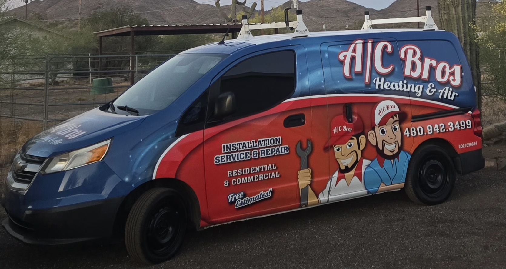  for A/C Bros in New River, AZ