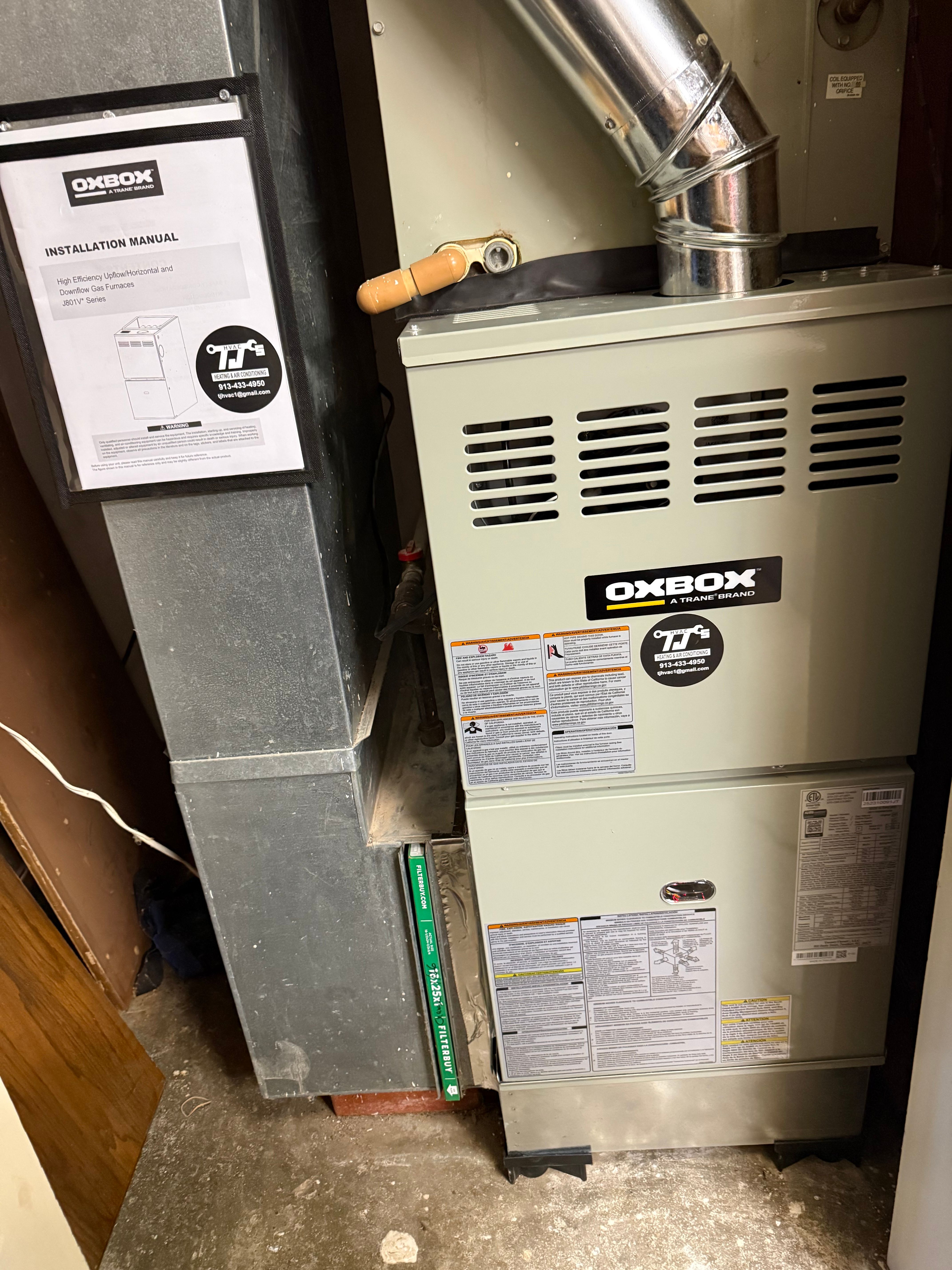  for TJS HVAC Services in Basehor, KS