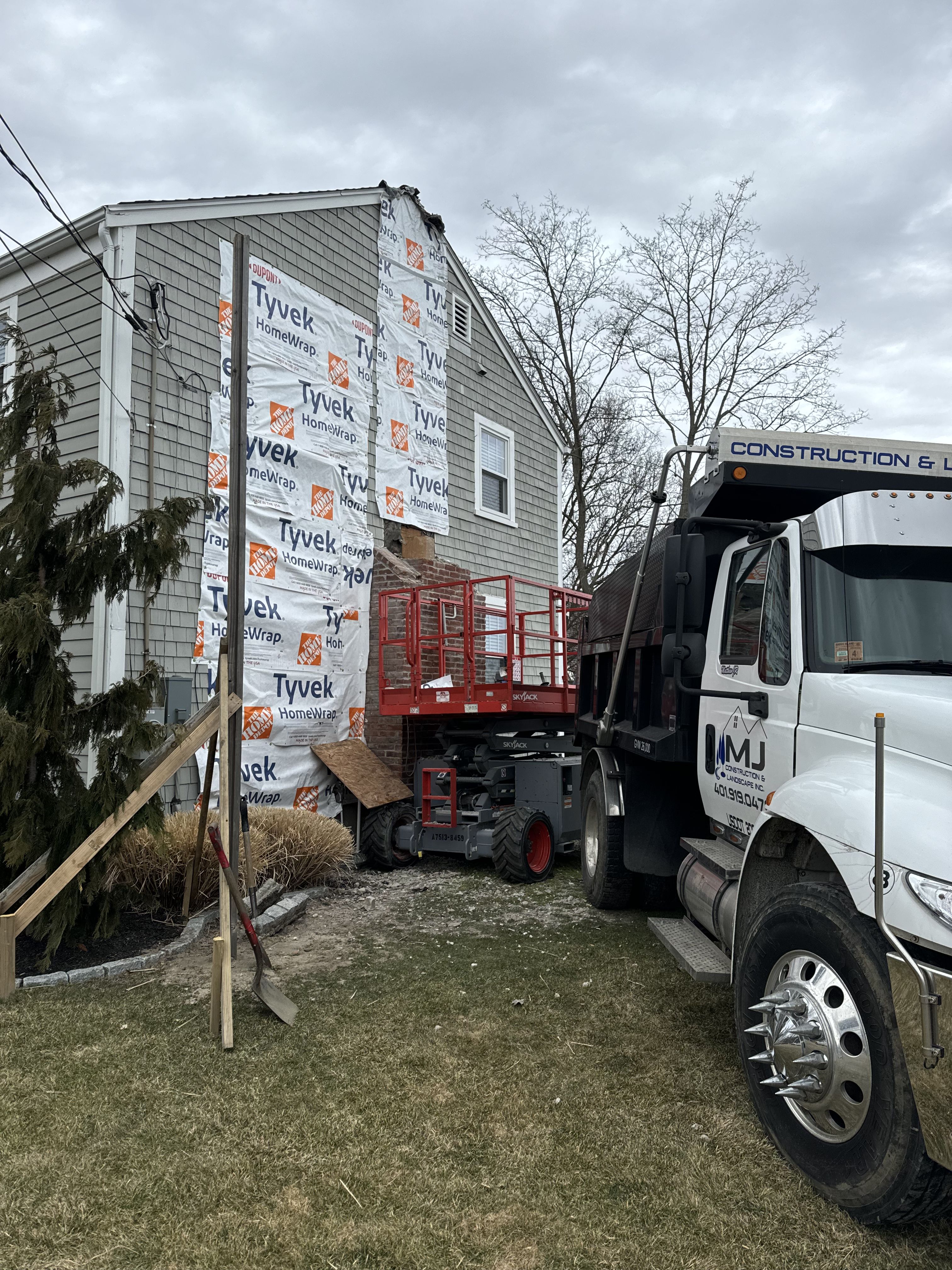  for M.J. Construction & Landscape INC in Bristol, RI