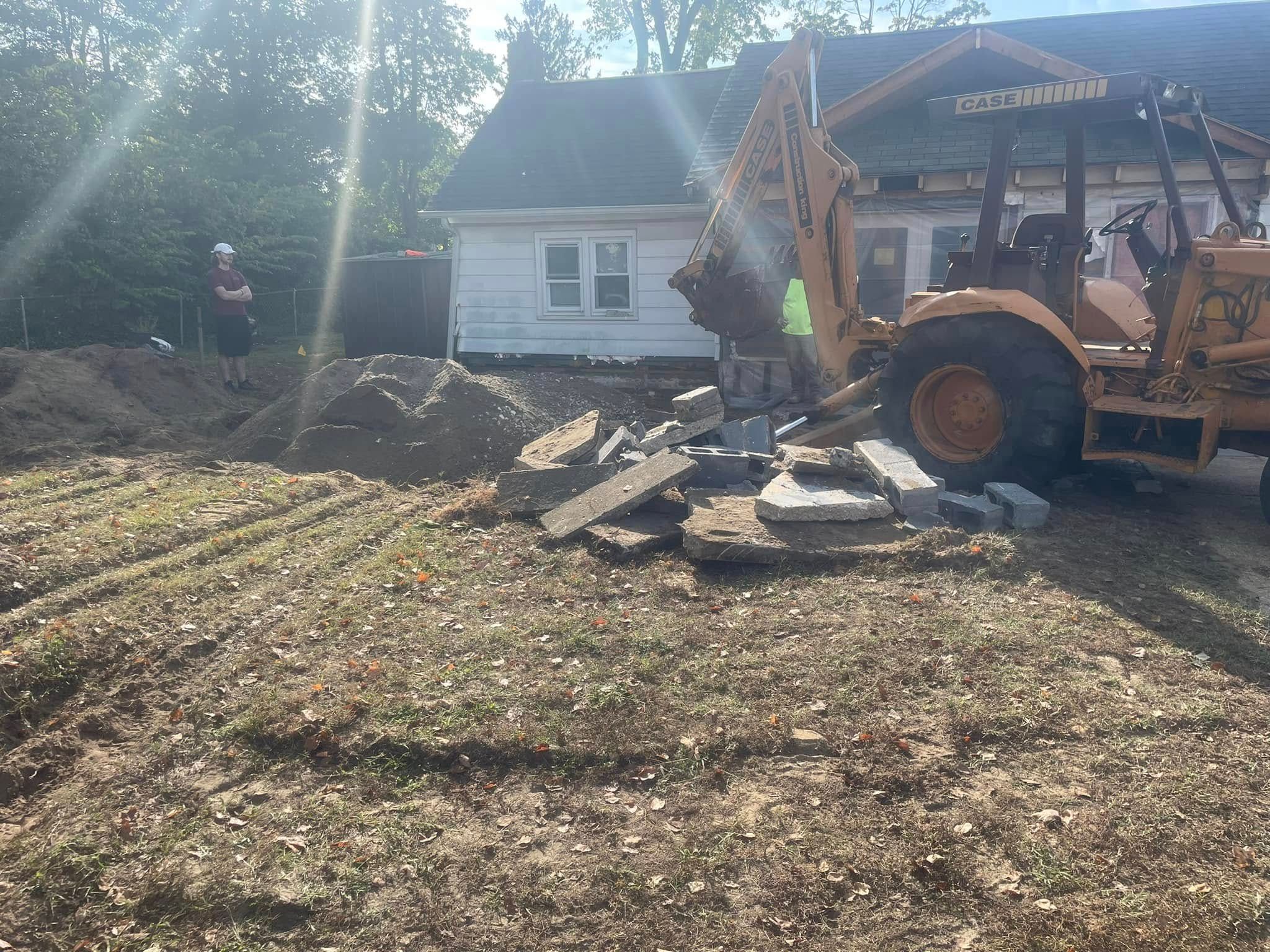 Excavating for Just In Time Excavating LLC in Williamstown, NJ